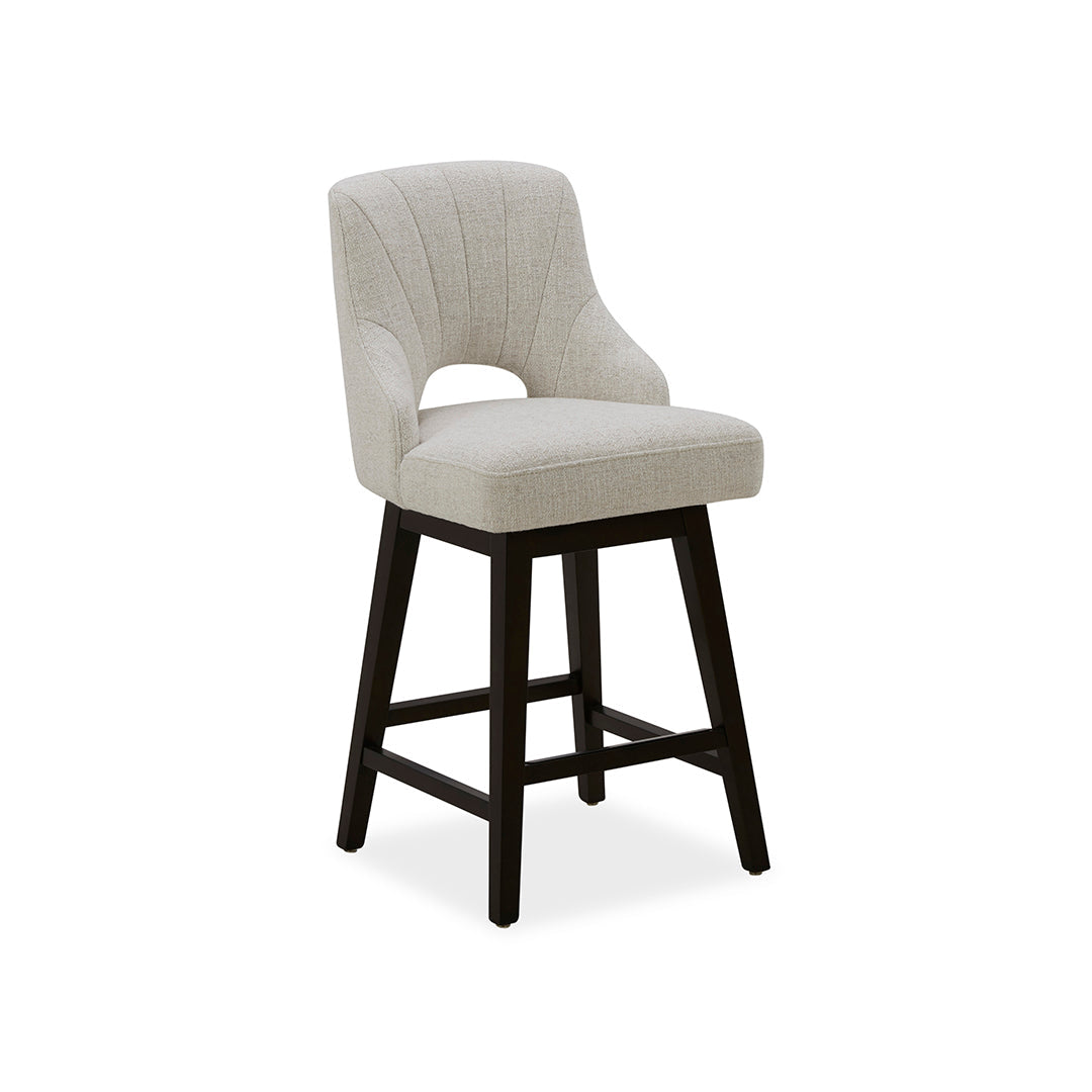 Nathan Stool - Modern Wooden Stool for Kitchen, Bar, or Living Room - Durable & Stylish Home Decor - Perfect for Dining, Relaxing, or Extra Seating