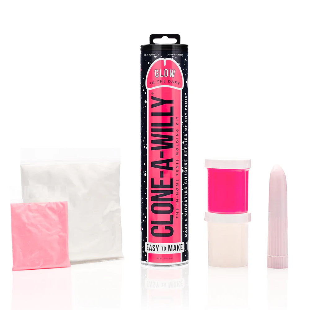 Clone A Willy DIY Penis Molding Kit - Glow in The Dark Adult Toy for Couples | Fun Gift for Bachelorette Parties & Romantic Nights