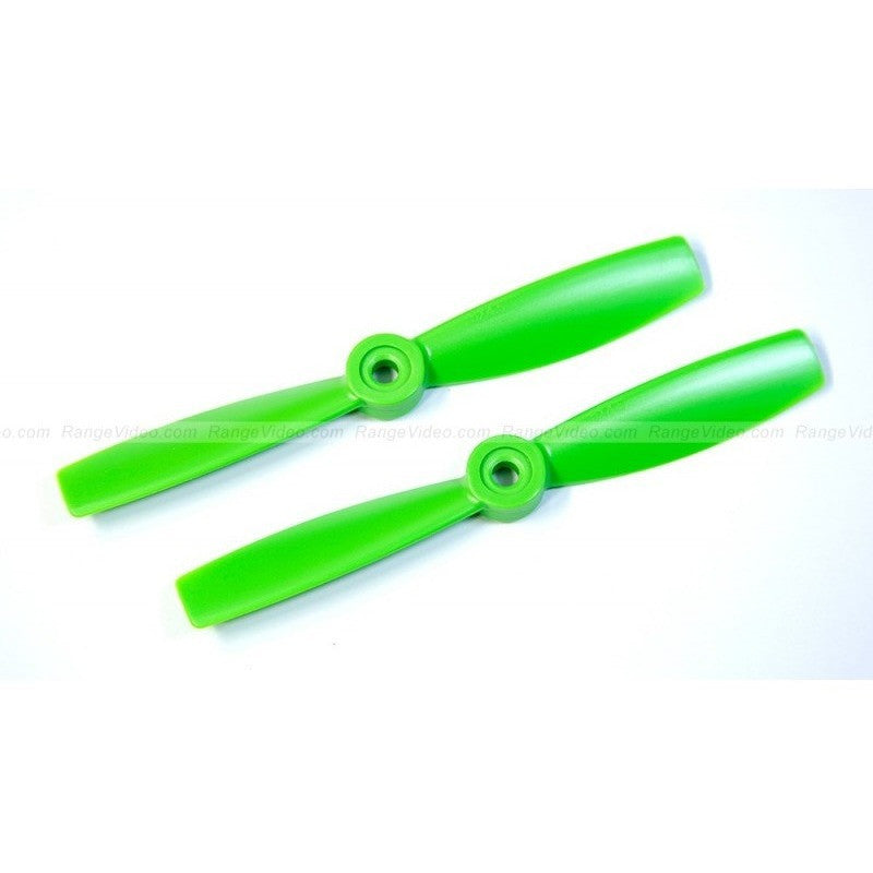 HQProp 5x4.5 CW Propeller - 2 Pack Green - High Performance Drone Propellers for FPV Racing and Freestyle Flying