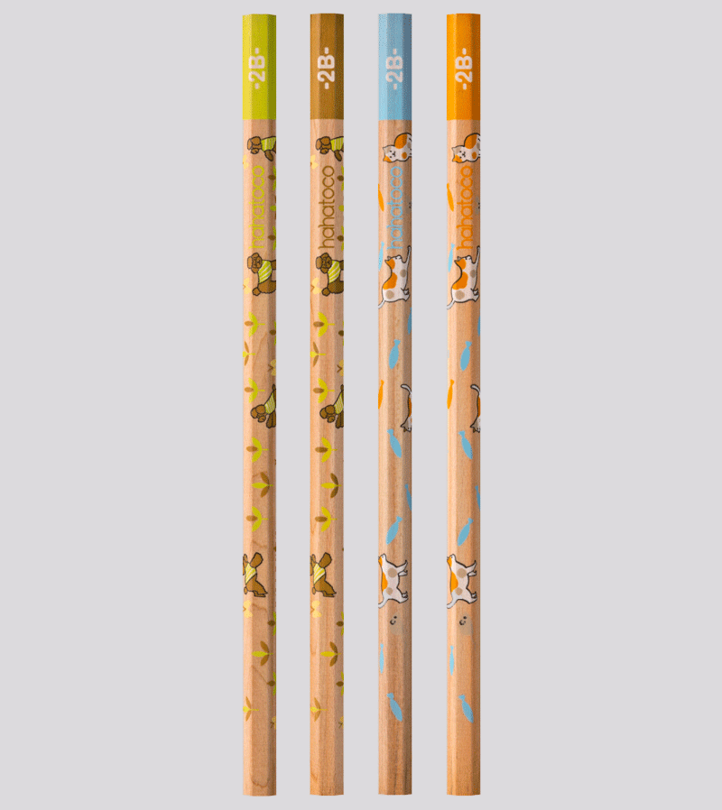 Single Cat or Dog Pencil - Premium Wooden Pencils for Pet Lovers - Perfect for Sketching, Note Taking & School Supplies