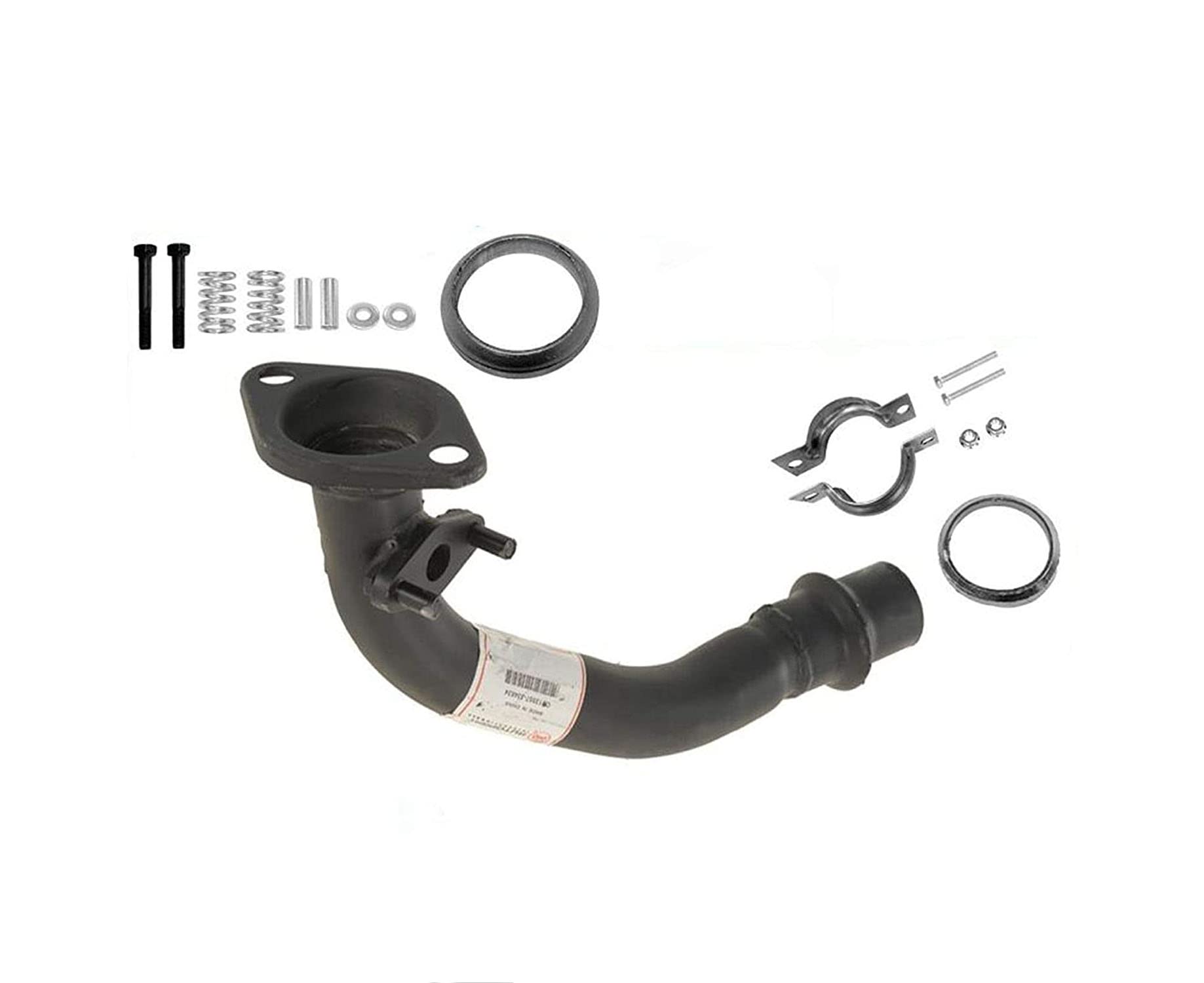 Premium USA-Made Engine Exhaust Pipe Gaskets & Special Clamp Kit - Direct Replacement for 1998-2002 Toyota Corolla 1.8L - Perfect for DIY Repairs & Auto Maintenance