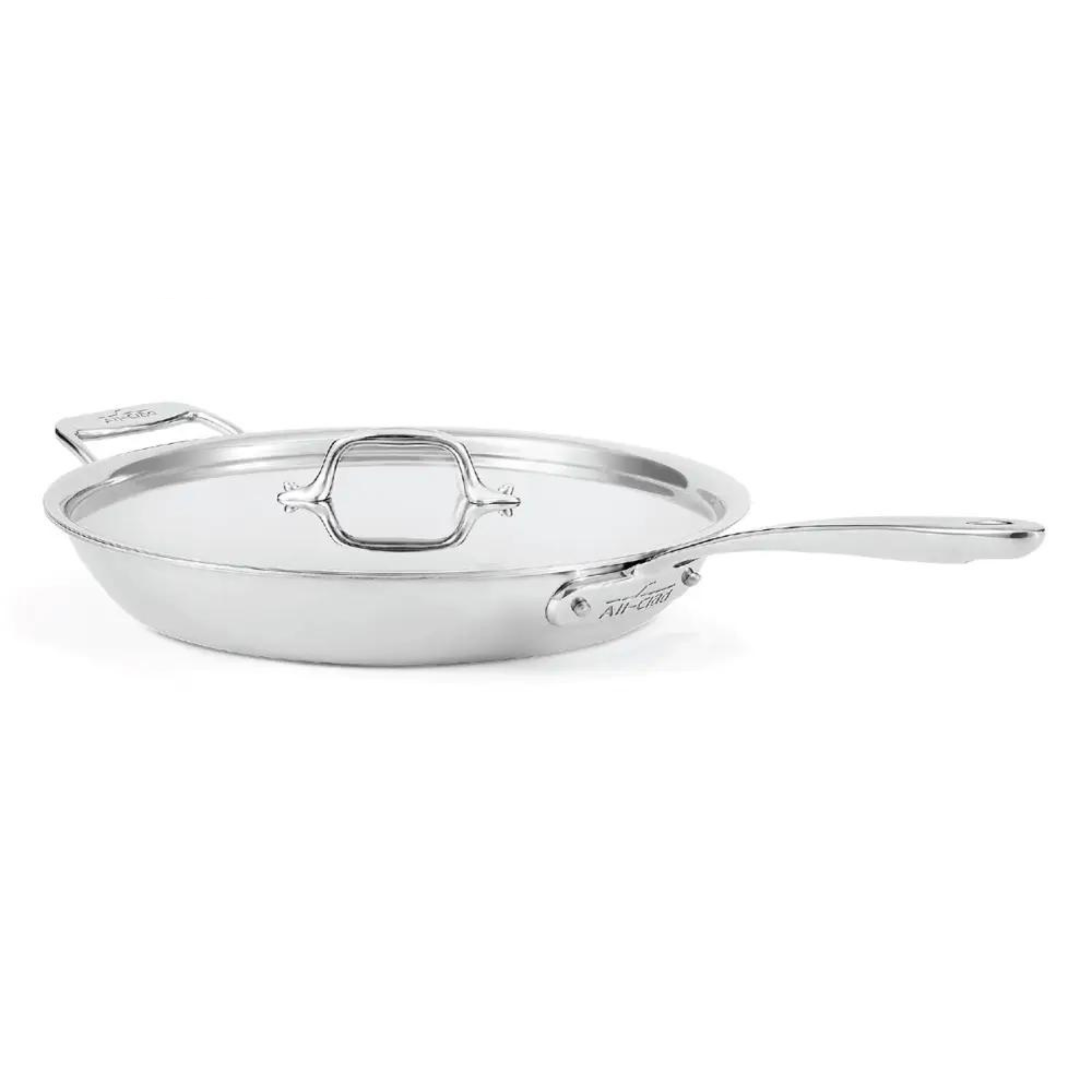All-Clad G5 12.5-Inch Graphite Core Nonstick Skillet with Lid - Premium Cookware for Sautéing, Frying & Baking - Perfect for Gas, Electric & Induction Stovetops