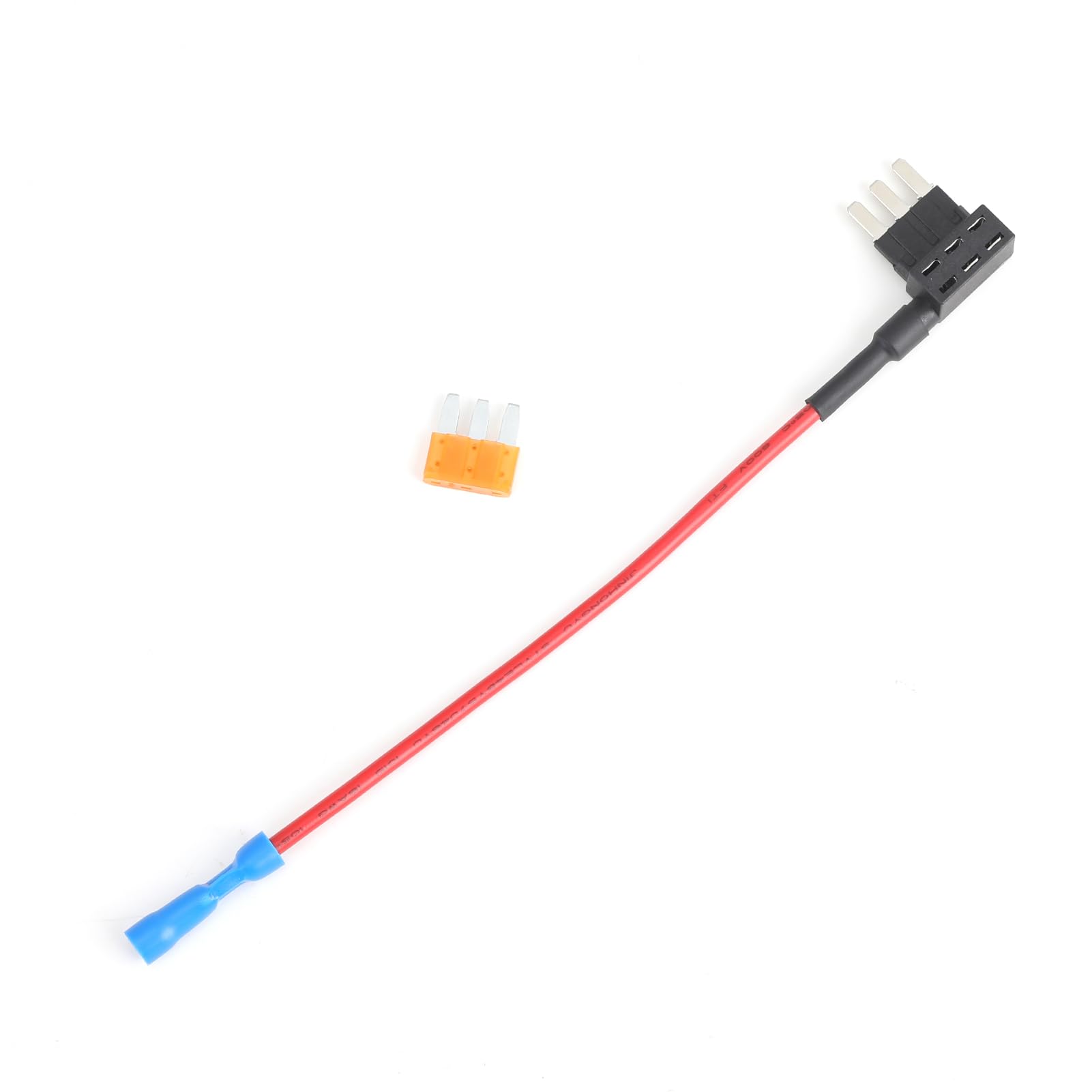 Universal Micro 3 Blade Fuse Tap Adapter - 12V Add-a-Circuit Power Adapter for Car Underglow Lights & Interior Accessories (Includes 5A Fuse, Quick Install) - Perfect for Custom Car Lighting & DIY Electrical Projects
