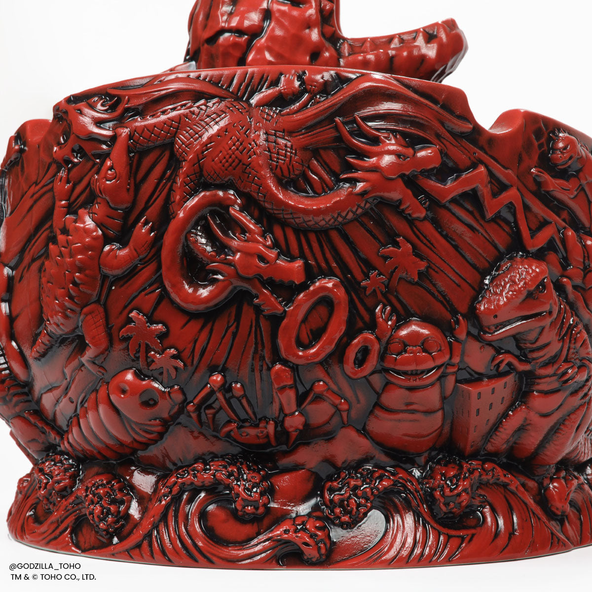 Godzilla Destroy All Monsters Scorpion Bowl - Fire Dragon Variant Collectible Figure | MonsterVerse Action Figure for Display & Collection | Perfect for Fans, Home Decor & Gifts