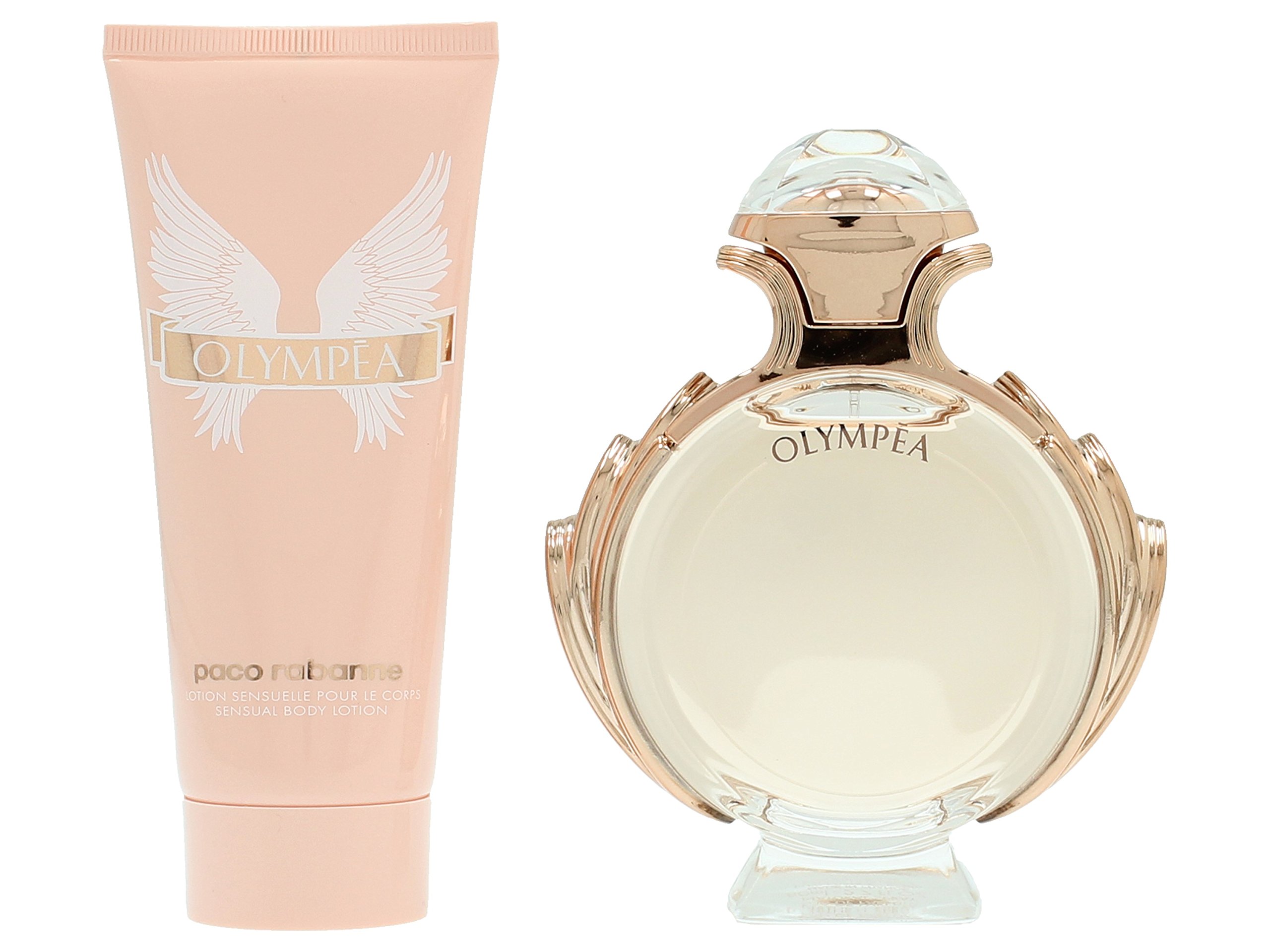 Paco Rabanne Olympea Perfume Set for Women - 80ml Eau de Parfum & 100ml Body Lotion Gift Set | Luxury Fragrance Combo for Date Night, Special Occasions & Everyday Elegance