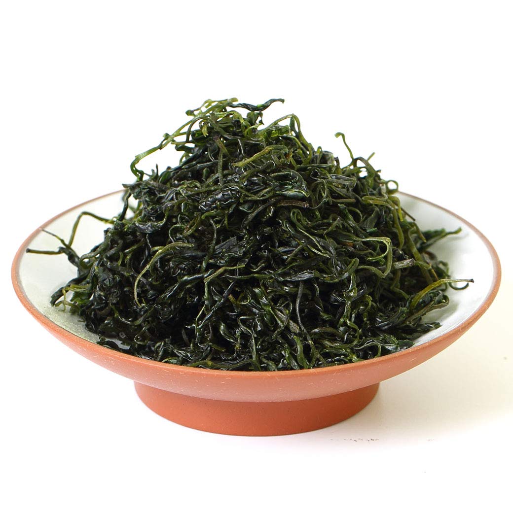Premium Ku Ding Tea 4 Pack (250g/8.8oz Each) | Supreme Grade Bitter Green Herbal Tea | Chinese Qing Shan Lu Shui Loose Leaf | Antioxidant Rich, Detox Tea for Weight Loss & Digestion | Perfect for Morning Energy or Afternoon Relaxation