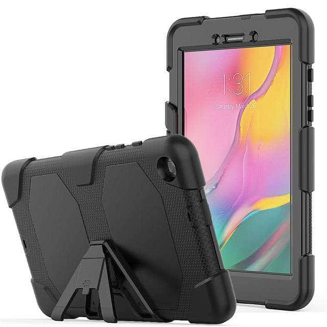 Samsung Galaxy Tab A 8.0 (2019) T290 T295 T297 Shockproof Heavy Duty Stand Case - Protective Cover for Work, Travel & Home Use