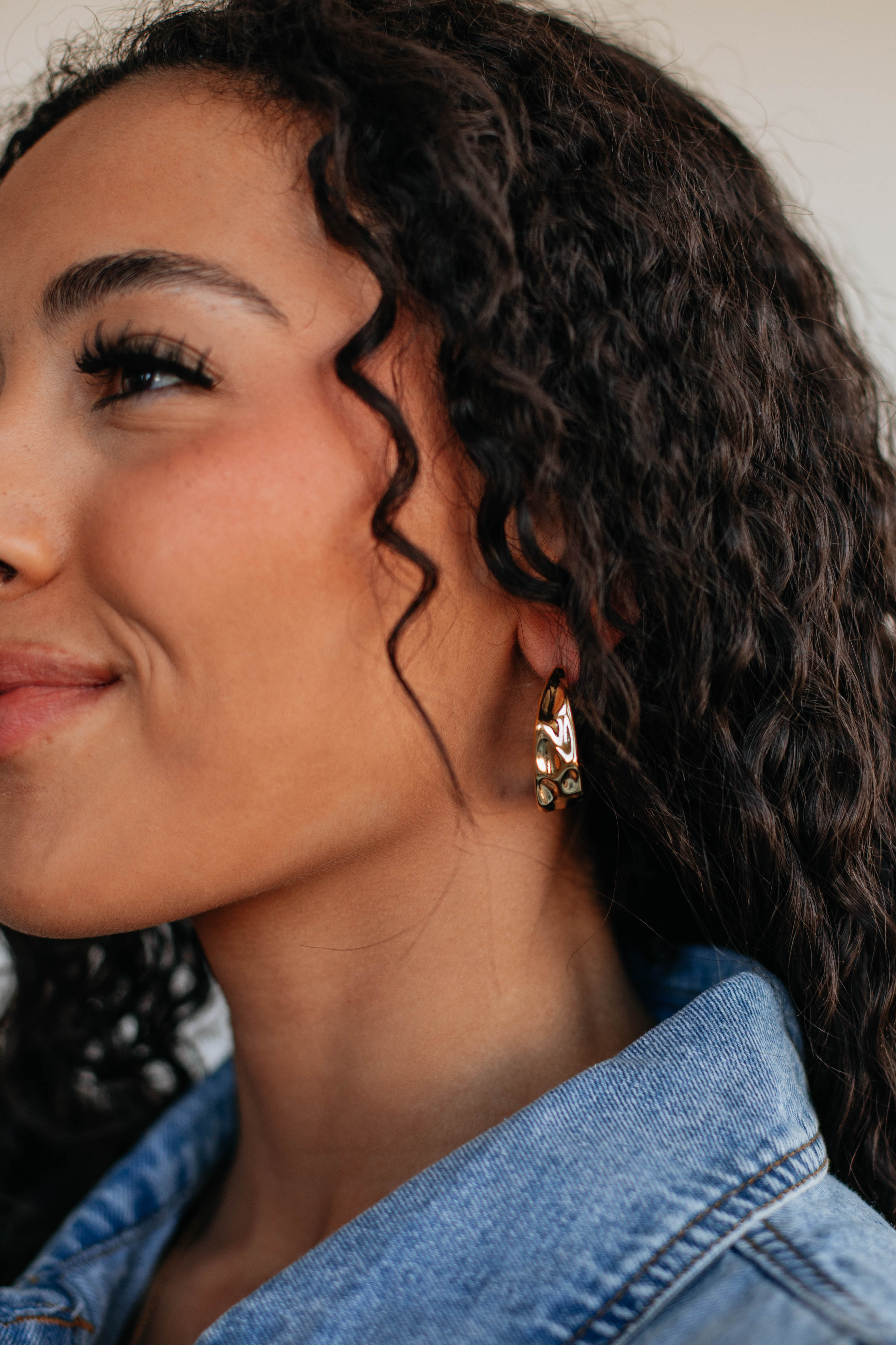 Chantly Hoop Earrings for Women - 14K Gold Plated Stainless Steel Circle Earrings | Perfect for Parties, Weddings & Everyday Wear