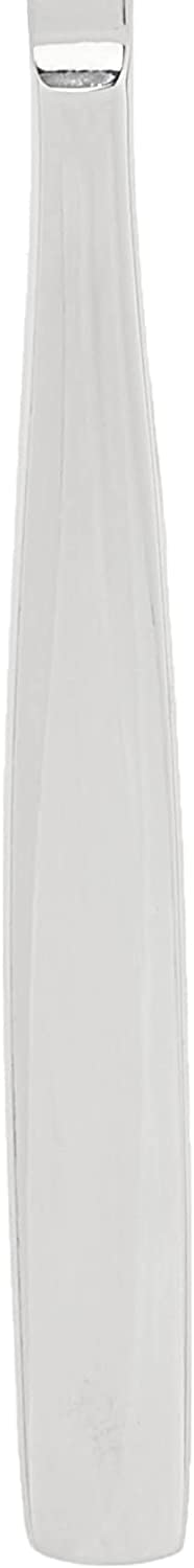 Ginkgo International Charlie 42-Piece Stainless Steel Flatware Set - Service for 8 with 2-Piece Hostess Utensils - Elegant Dinnerware for Formal Dining, Wedding Gifts & Entertaining