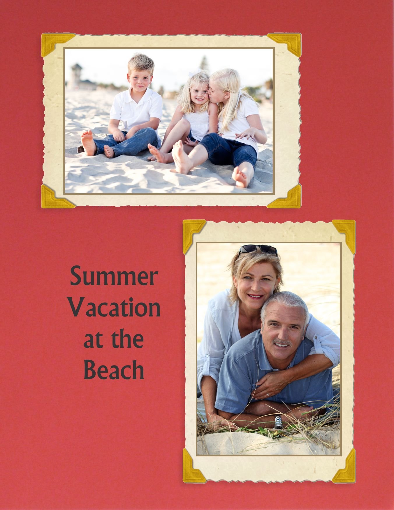 50 Sheets Bright Apple Red 65lb Cardstock Paper - 8.5