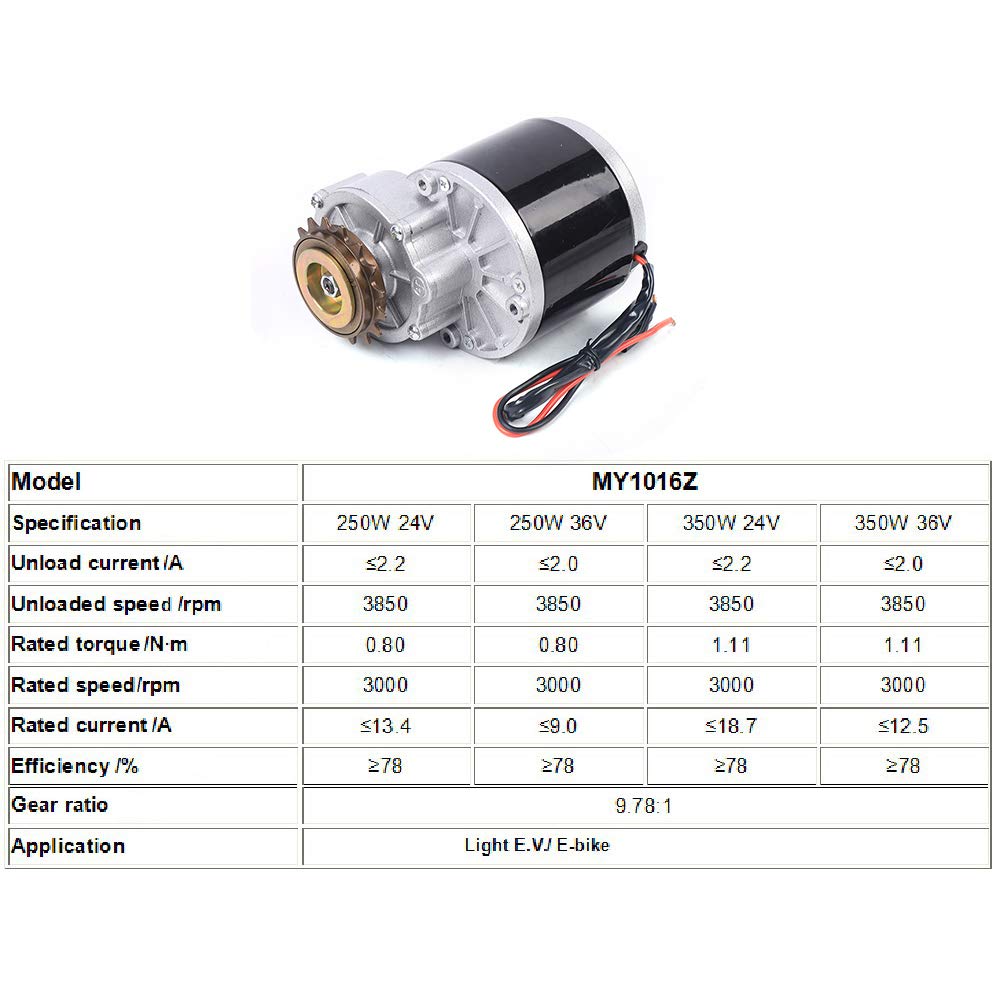 LYNICESHOP 350W 36V Electric Bike Conversion Kit with Twist Throttle - Waterproof E-Bike Motor Kit for Common Bicycles - Perfect for Commuting, Mountain Biking & Urban Riding