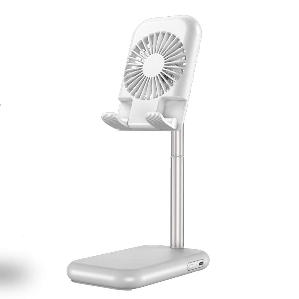 Adjustable Metal Phone & Tablet Stand Holder - White | Foldable Desktop Stand for Smartphones & iPads | Perfect for Work, Study, Video Calls & Hands-Free Viewing
