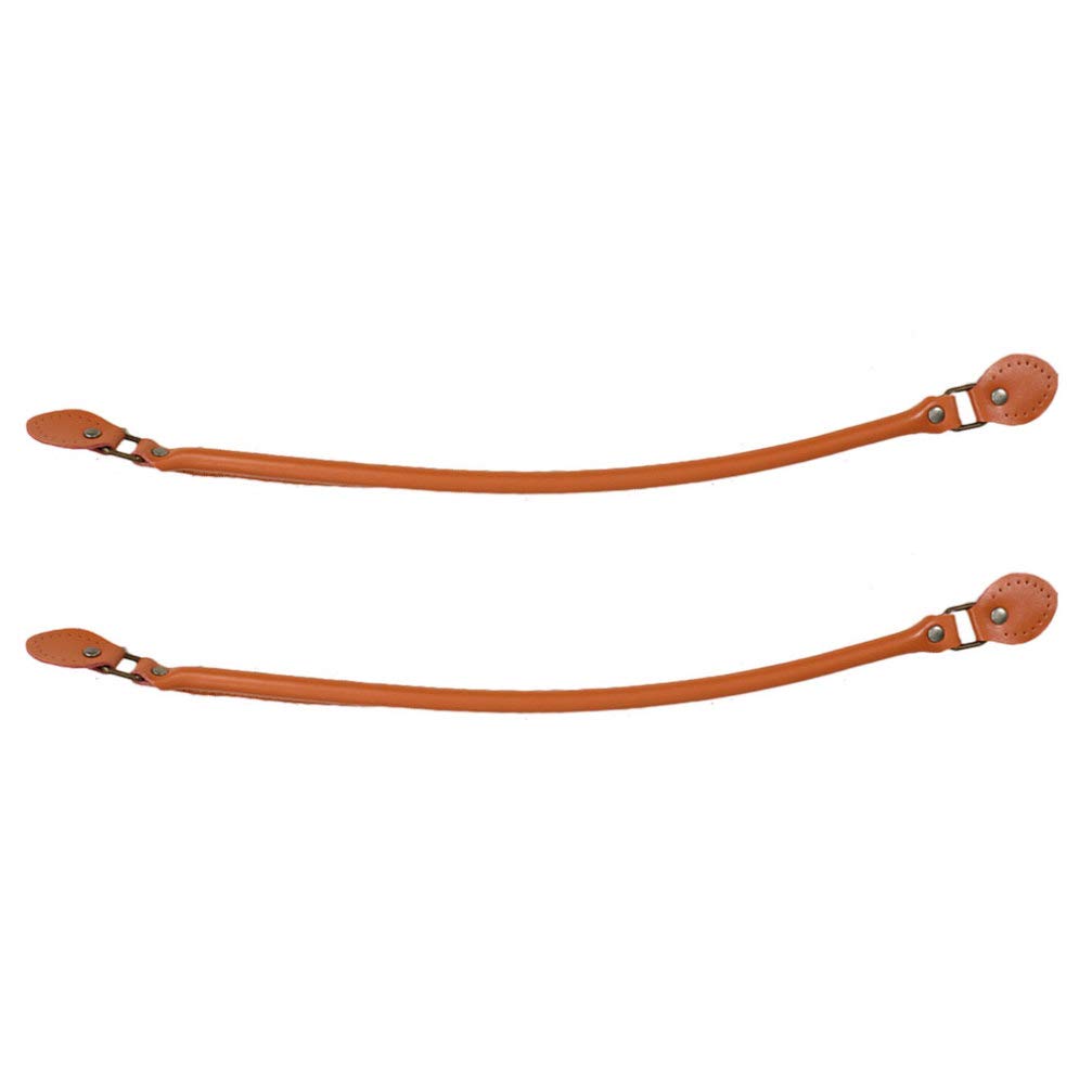 EXCEART 40cm Brown Leather Crossbody Bag Strap - Adjustable DIY Purse Handle Replacement for Tote Bags & Handbags - Perfect for Travel, Shopping & Everyday Use
