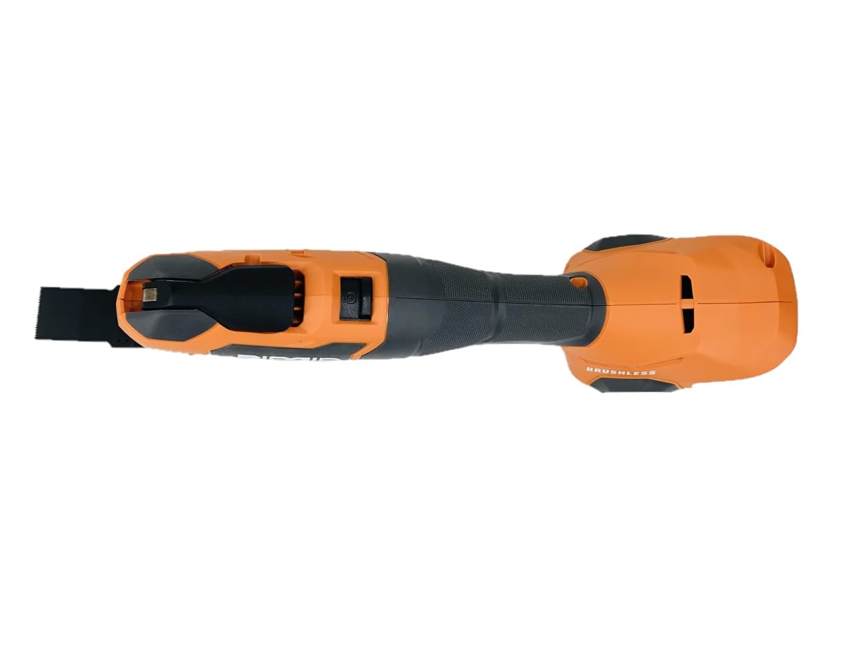 RIDGID 18V Brushless Cordless Oscillating Multi-Tool (Bare Tool) - Perfect for DIY Projects, Woodworking, Flooring & Home Renovations