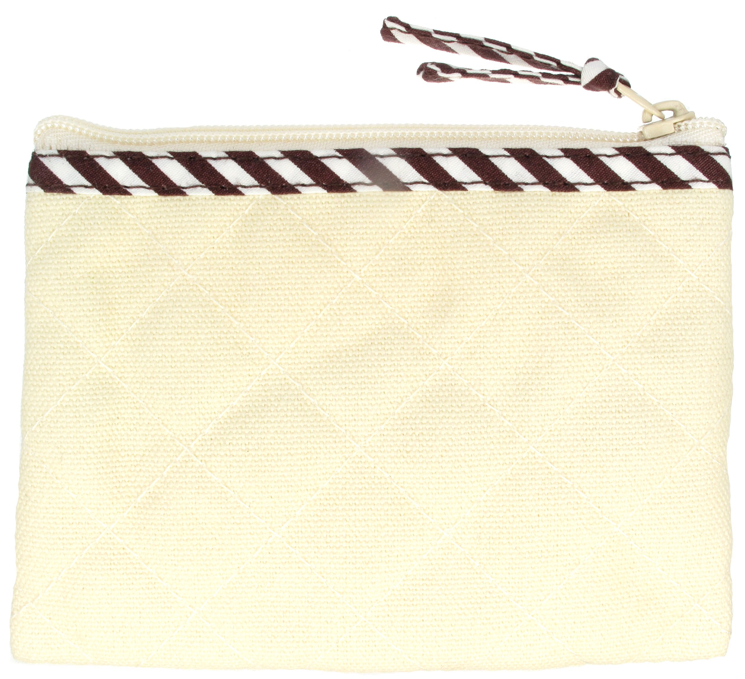 Canvas Coin Purse & Pouch with Zipper Closure - Compact Wallet with Tissue Pocket - Perfect for Travel, Shopping, and Everyday Essentials Organization