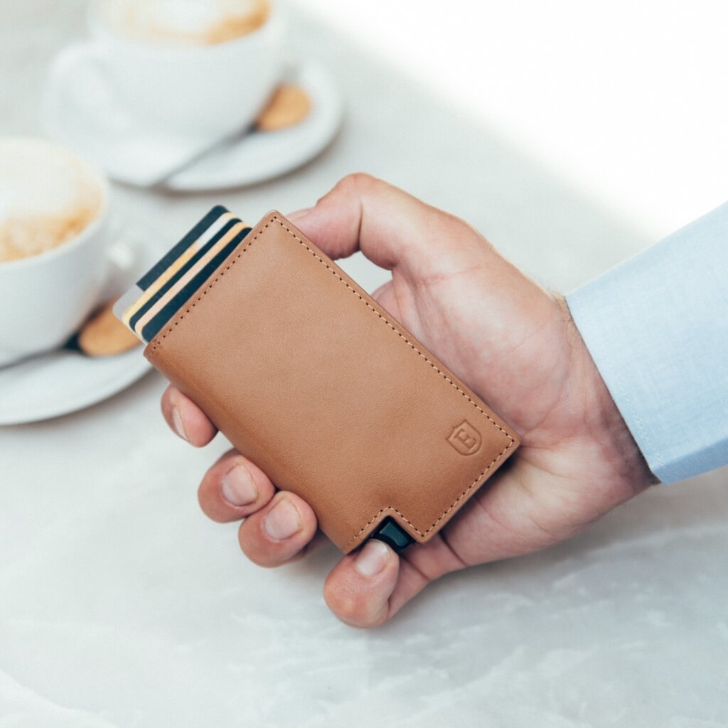 Ekster Smart Wallet for Men - RFID Blocking Slim Minimalist Front Pocket Wallet with Money Clip | Perfect for Travel, Business & Everyday Carry