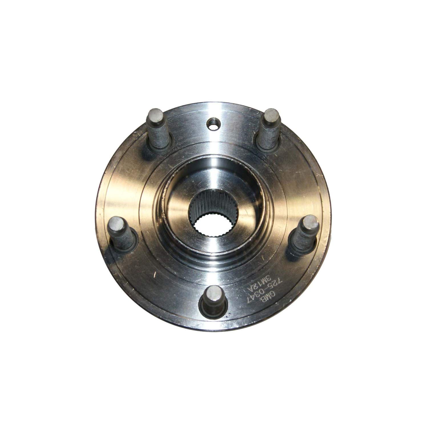GMB 725-0347 Wheel Bearing Hub Assembly Replacement for Chevy Silverado GMC Sierra - Front or Rear Axle, Durable & Easy Installation for Smooth Ride (Ideal for Off-Roading, Towing & Daily Commute)