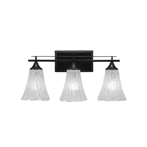 Toltec Lighting 133-DG-729 Uptowne 3-Light Bathroom Vanity Bar with 5.5