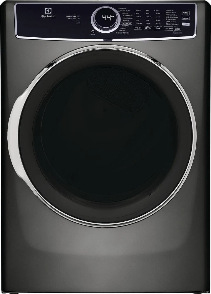 Electrolux 600 Series ELFG7637AT Titanium Gas Dryer - Large Capacity, Energy Efficient for Home Laundry Room | Perfect for Families, Apartments & Heavy Loads