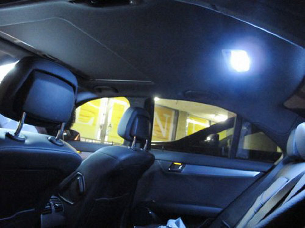 1pc HID White 8 SMD Error-Free 578 2112 6411 LED Dome Trunk Cargo Light Bulb - Perfect for Car Interior, Truck Bed & RV Lighting Upgrades