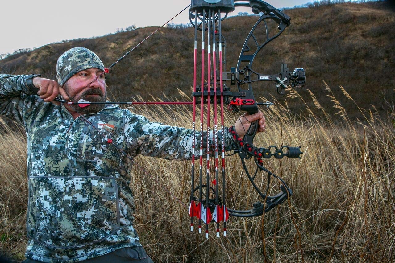 Carbon Express Maxima Red SD Carbon Arrow - High Performance Hunting Arrows for Bowfishing & Target Practice | Durable, Precision Shooting for Outdoor Adventures