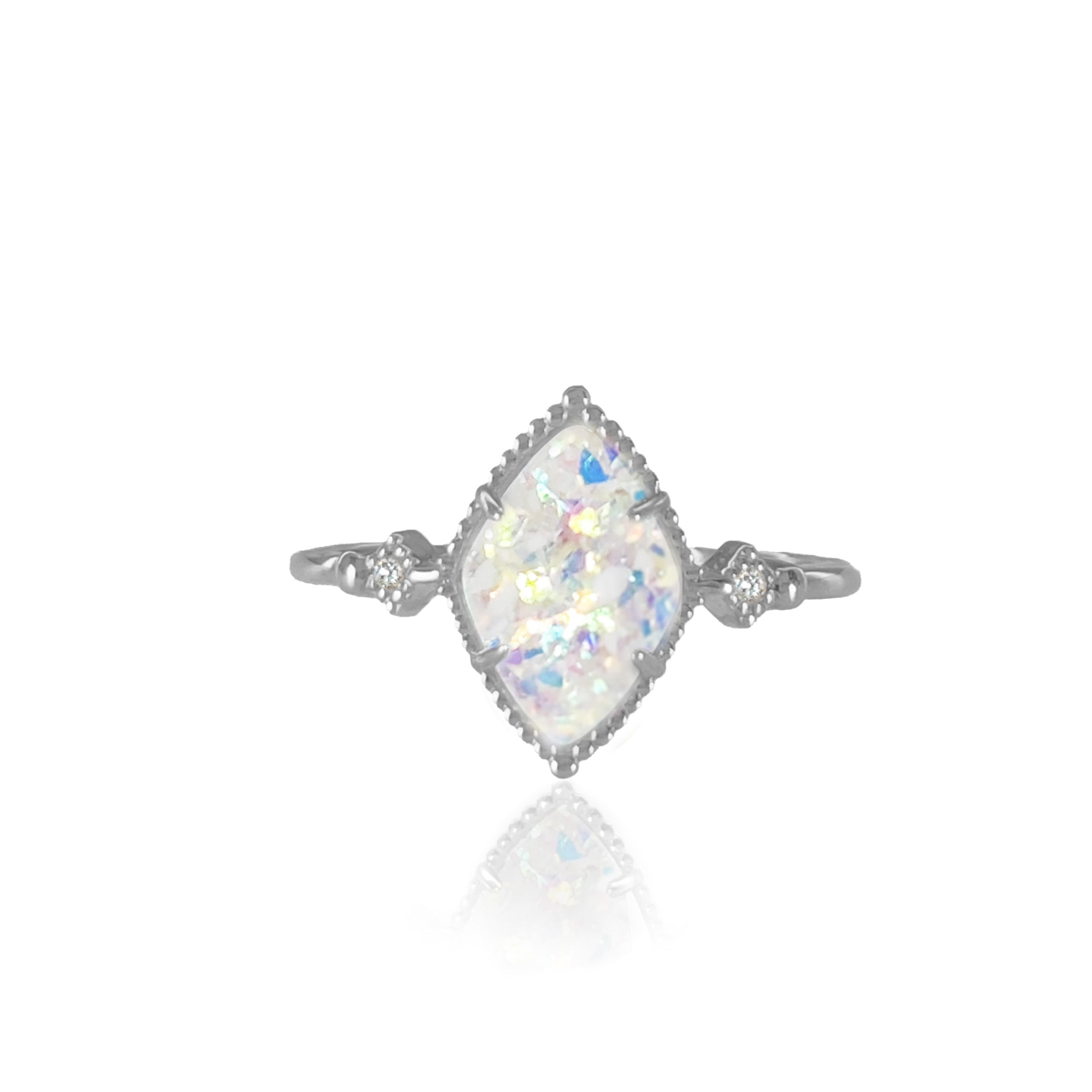 Serenity Tribute Ashes Ring - Memorial Jewelry for Loved Ones - Cremation Keepsake Ring - Perfect for Remembrance, Funeral & Memorial Services