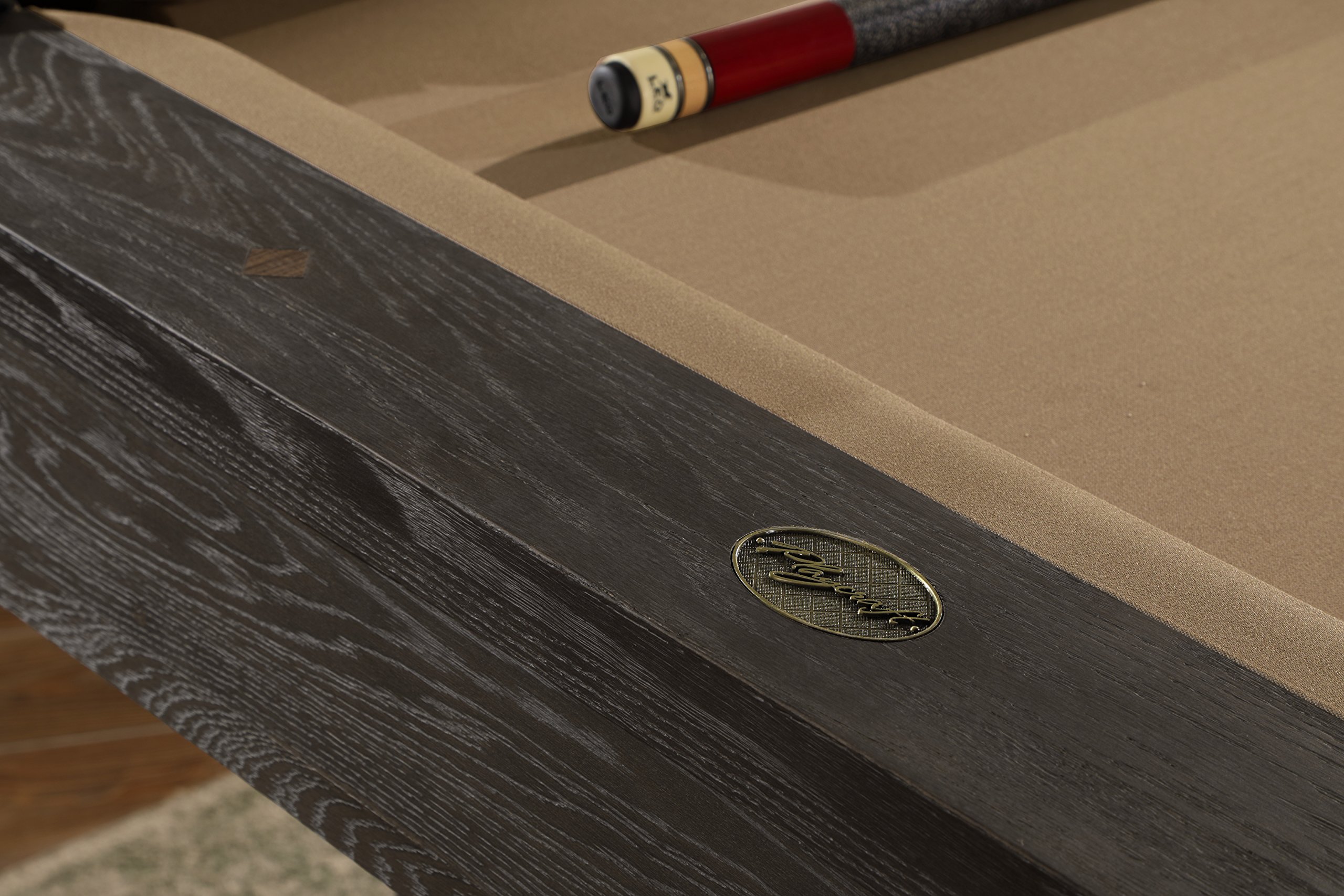 Playcraft Yukon River Slate Pool Table - Premium Hardwood Billiard Table with 3-Piece Slate System - 7ft & 8ft Sizes - 25 Felt Color Options - Ideal for Game Rooms, Home Bars, Man Caves & Office Lounges