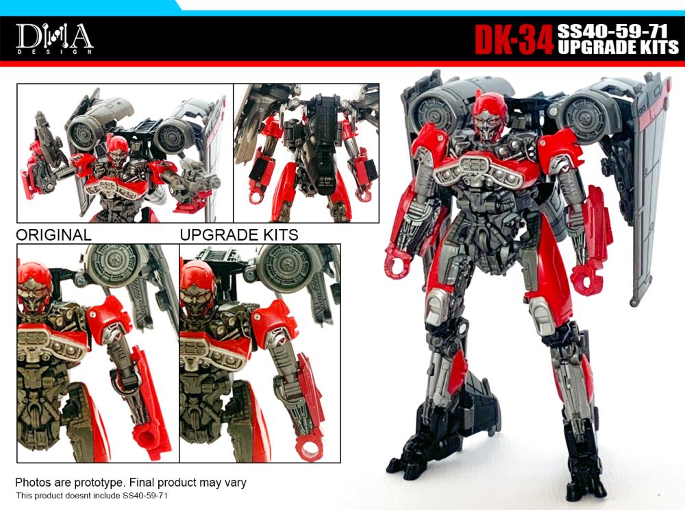 DNA Design DK34 Upgrade Kit for SS40 59 71 - Enhance Your Model Kit Performance - Perfect for Collectors & Hobbyists