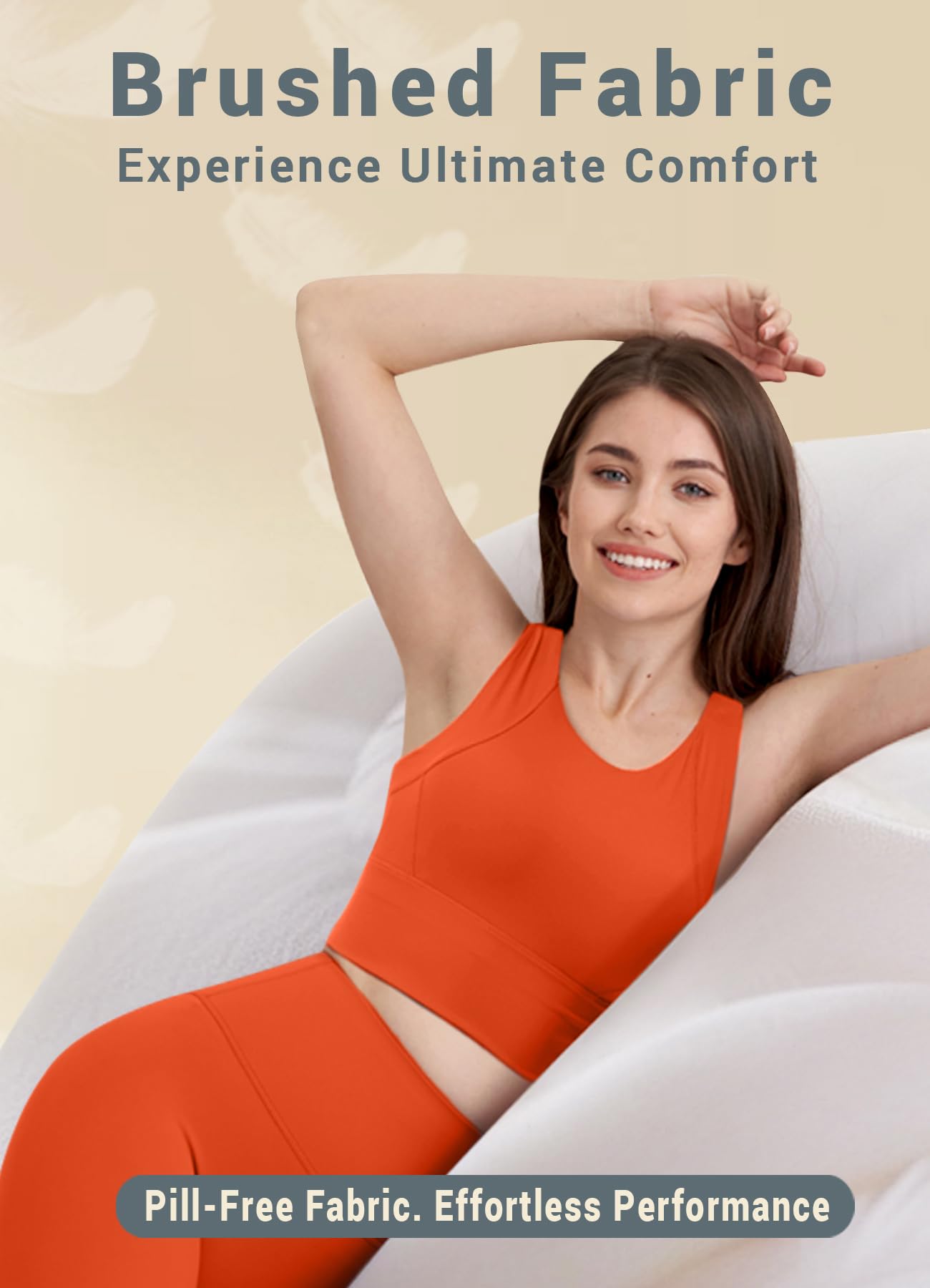 High Neck Sports Bra for Women - Longline Full Coverage Medium Impact Workout Bra with Padded Support - Yoga, Gym & Running Activewear