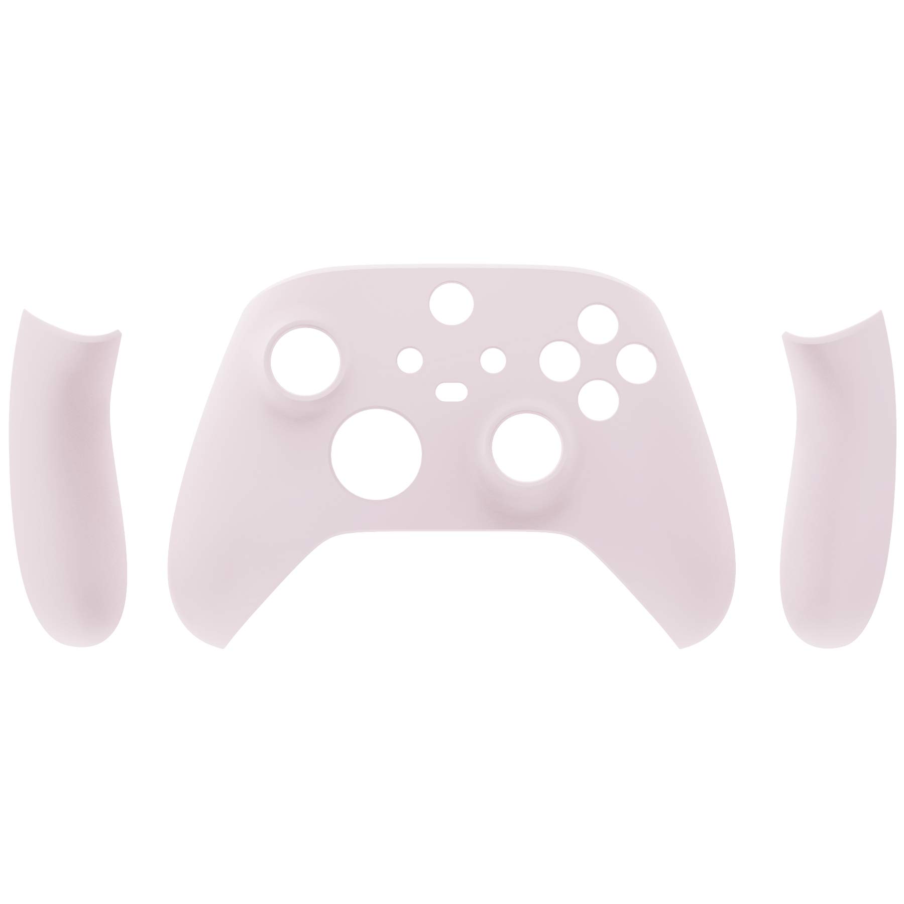 eXtremeRate Cherry Blossom Pink Custom Side Rails & Back Panel for Xbox Series X/S Controller - Replacement Shell Grips & Faceplate (Controller Not Included) - Perfect for Gaming, Customization & Enhanced Grip Comfort