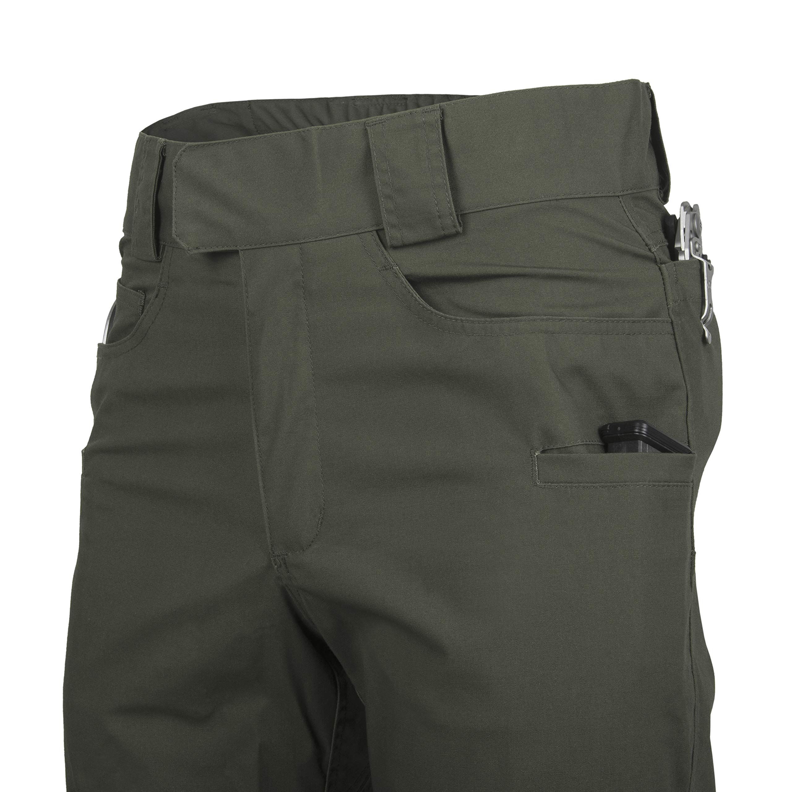 Helikon-Tex Men's Tactical Pants - Ripstop Lightweight Outdoor Hiking Pants for Law Enforcement & Work | Durable & Comfortable for Hiking, Camping & Tactical Missions