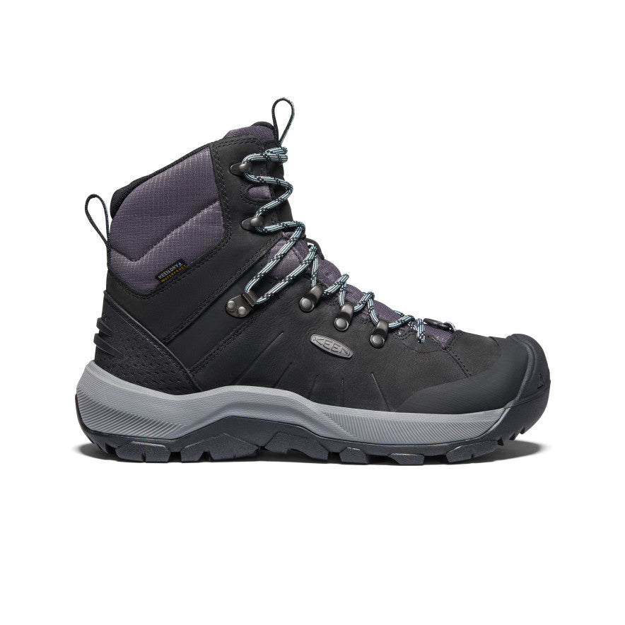 Women's Revel IV Polar Waterproof Winter Boots - Black/Harbor Gray | Insulated Snow Boots for Hiking, Walking & Cold Weather Outdoor Activities