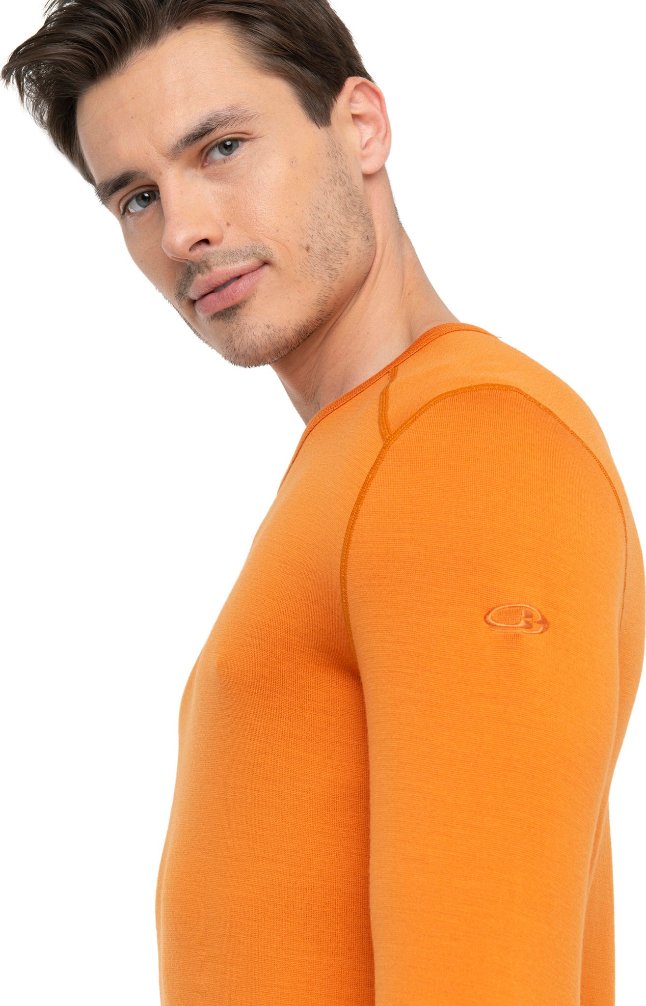 260 Tech LS Crew Baselayer for Men - Long Sleeve Thermal Underwear, Moisture Wicking & Odor Control - Perfect for Cold Weather, Hiking, Skiing & Outdoor Activities