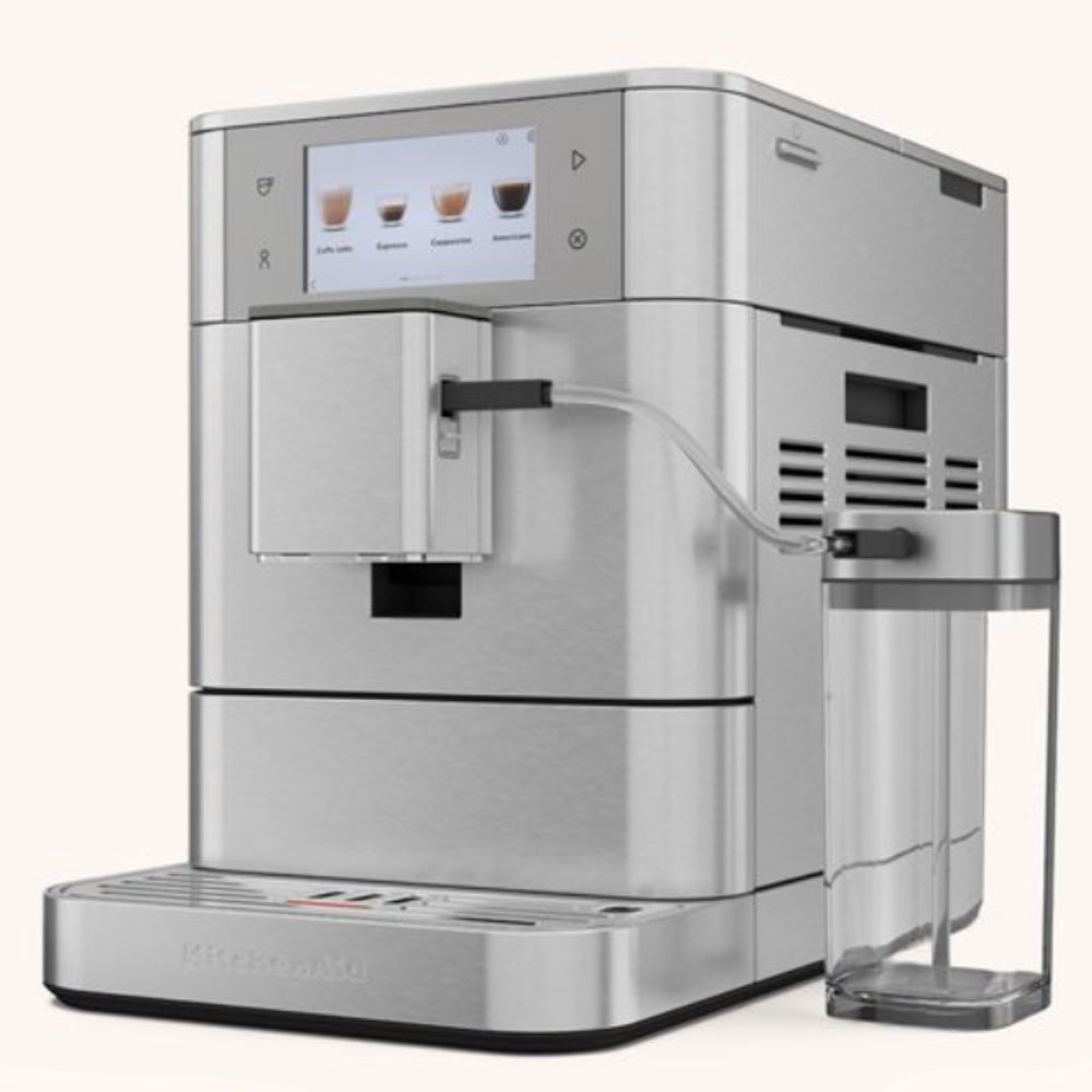 KitchenAid Fully Automatic Espresso Machine with Milk Frother - Stainless Steel Coffee Maker for Home, Office & Cafe Use