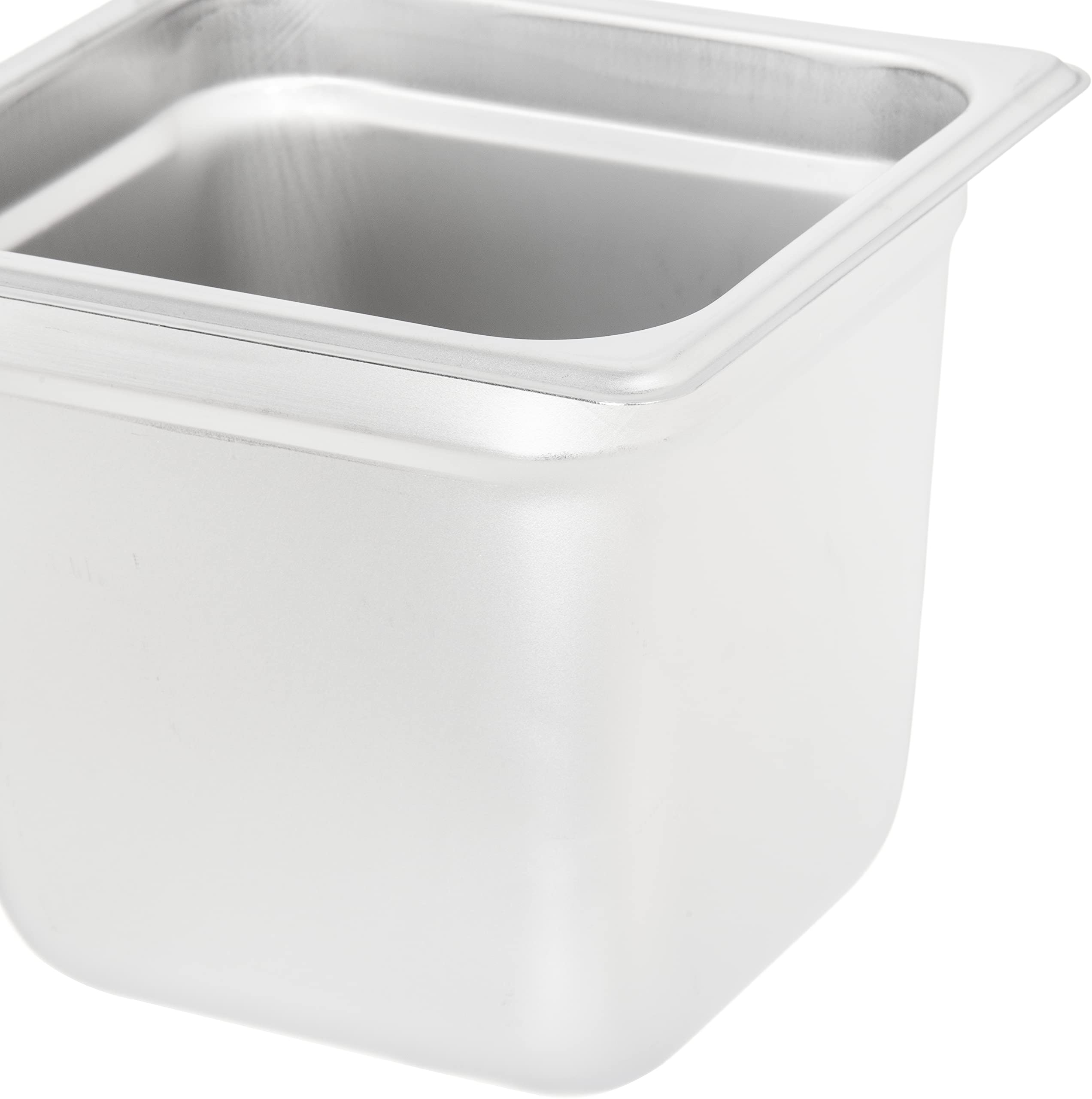 Carlisle FoodService 1/6 Size Durapan Stainless Steel Hotel Pan - 6