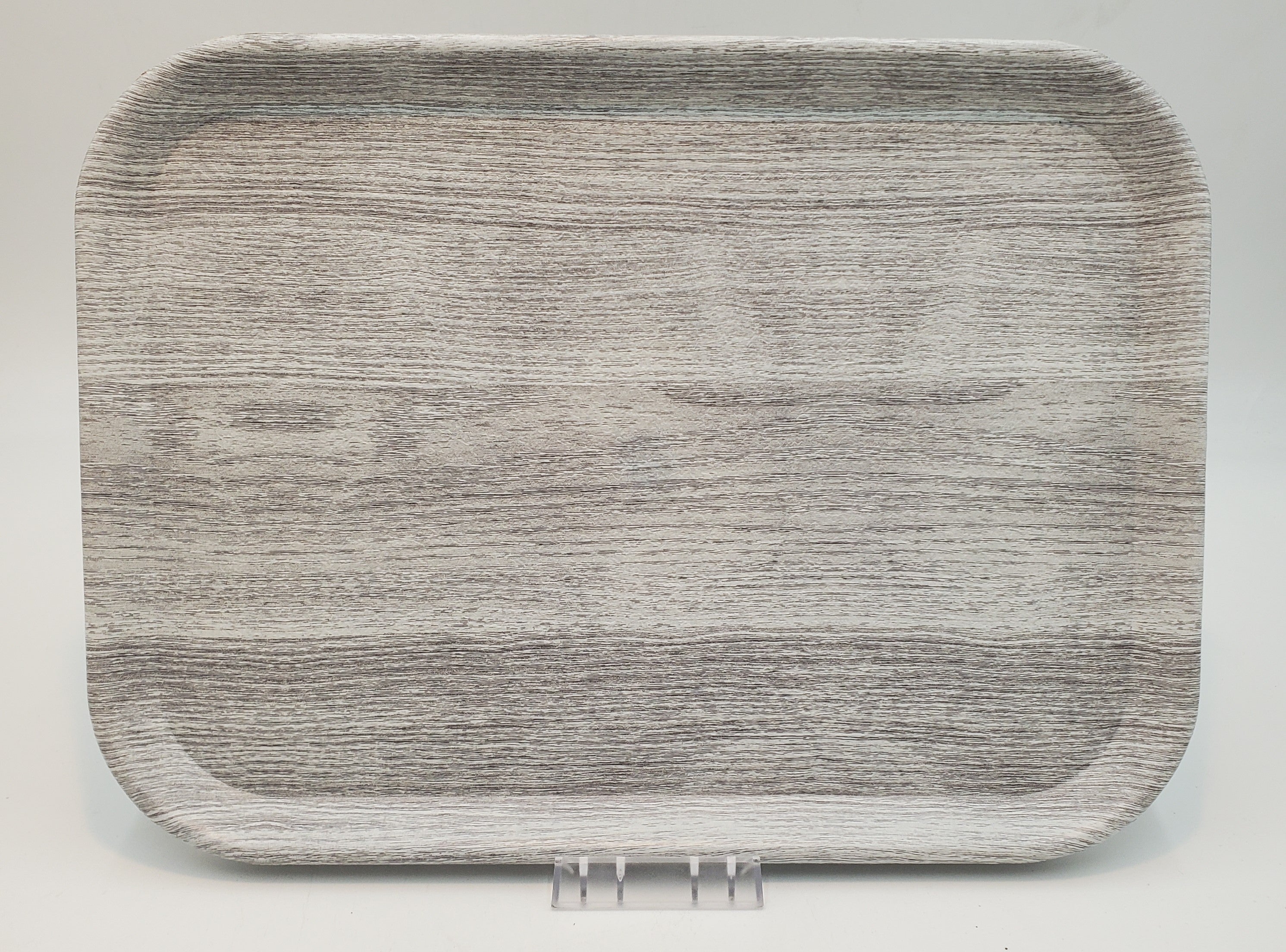 16x11.75 Inch Gray Plastic Tray - Medium Size Organizer for Home, Office & Kitchen | Perfect for Storage, Serving, and Craft Projects