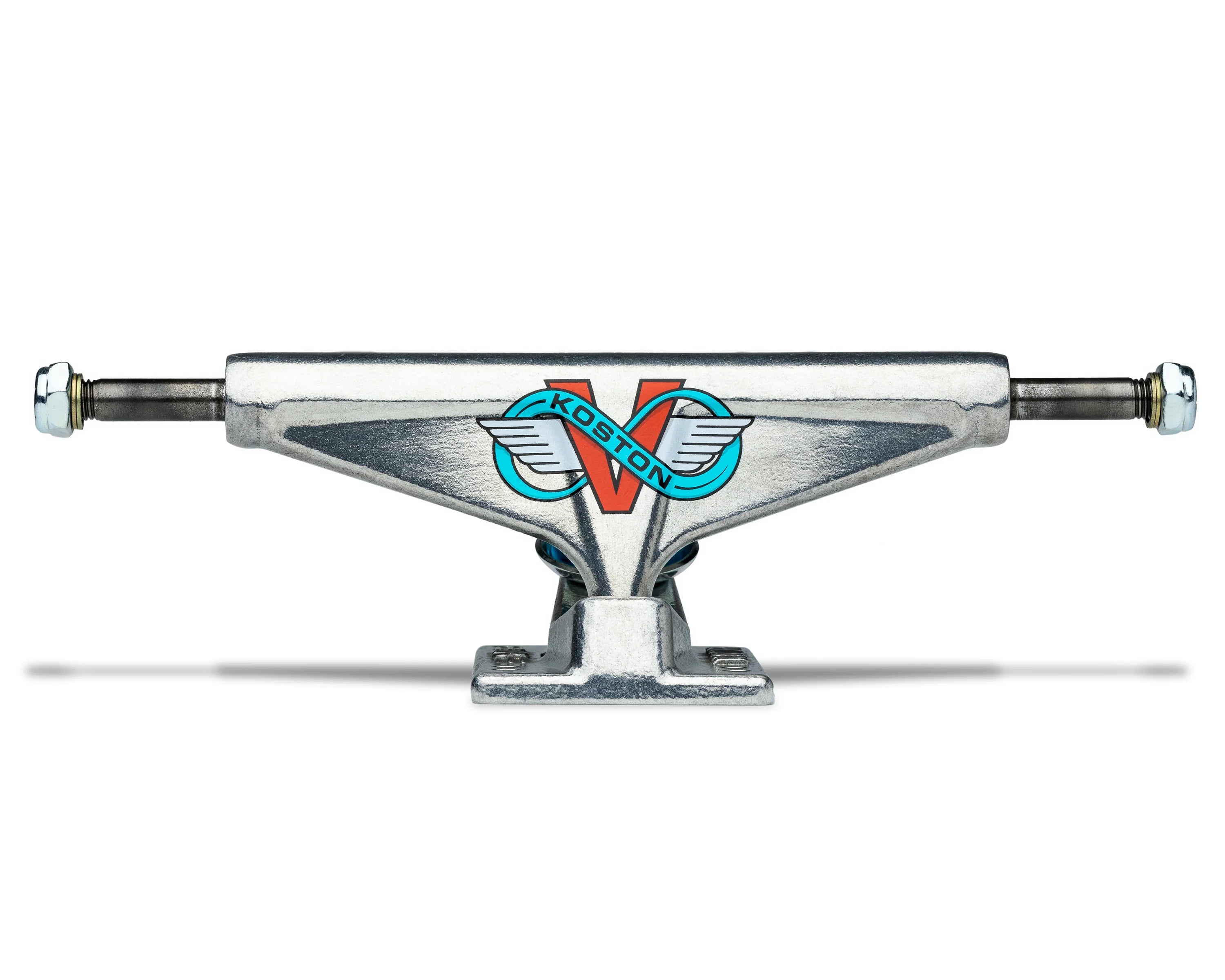 Venture Koston V8 Polished Skateboard Trucks - High Performance for Street & Park Skateboarding - Perfect for Tricks, Grinds & Smooth Riding