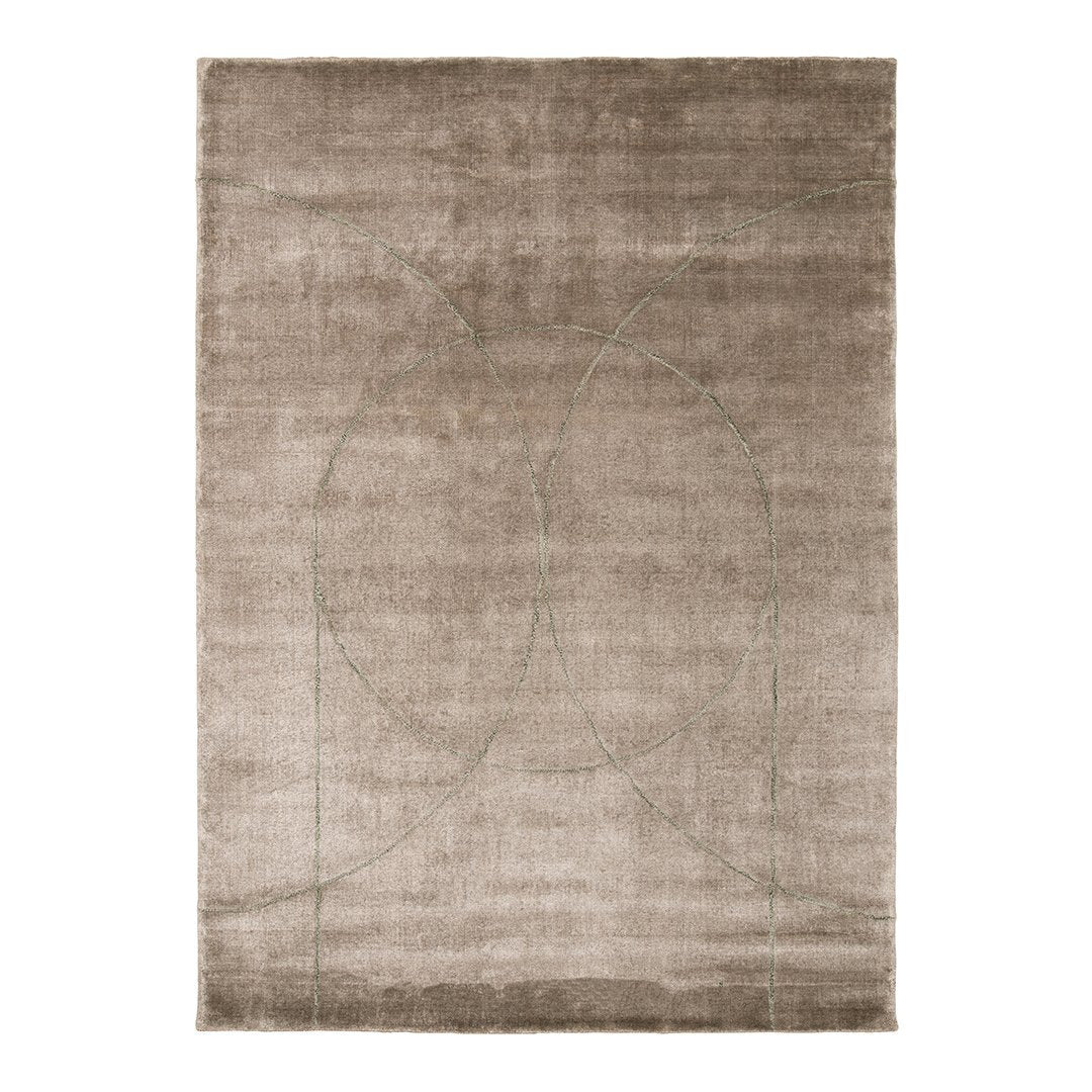 Linie Design Circulus Rug - Modern Round Area Rug for Living Room, Bedroom & Nursery - Soft & Durable Home Decor