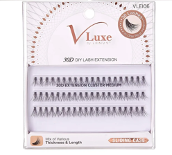 IENVY VLUXE 30D DIY Lash Extension Kit - Professional Volume Eyelash Extensions for Home Use, Salon-Quality Lashes for Natural & Glamorous Look - Perfect for Parties, Weddings & Special Occasions