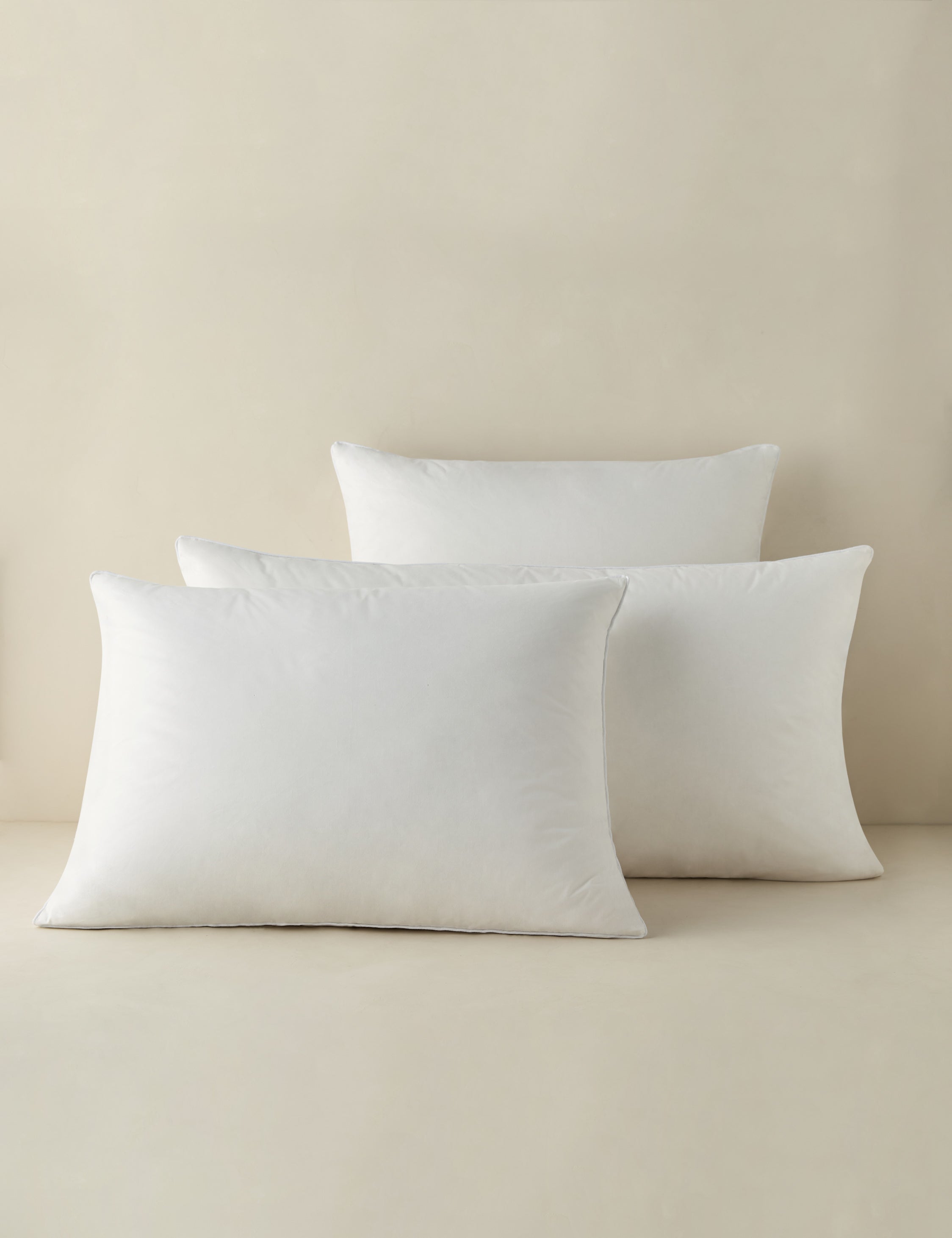 Premium Hypoallergenic Down Pillow Insert - Soft & Supportive for Side, Back & Stomach Sleepers - Perfect for Bedroom, Guest Room & Travel Use