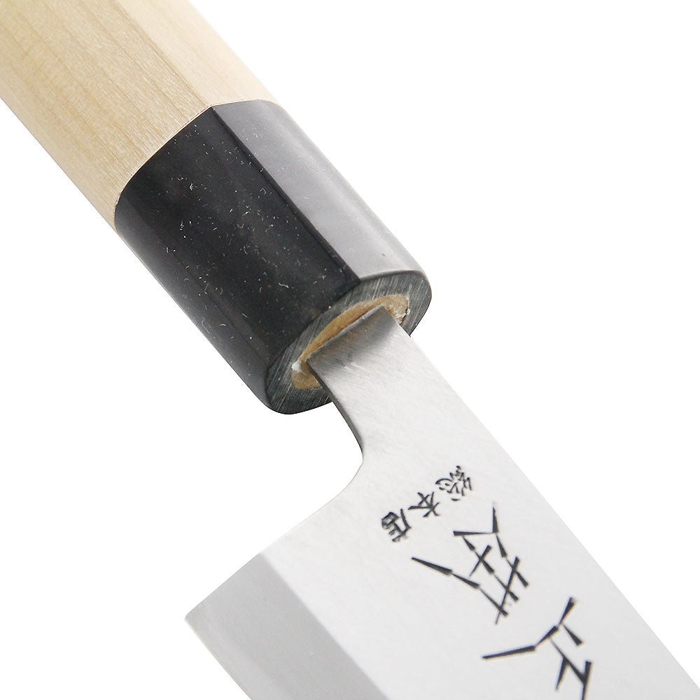 Masamoto Hongasumi Gyokuhaku Mioroshi Deba Knife - Premium Japanese Steel Kitchen Knife for Sushi, Fish Filleting & Meat Cutting - Perfect for Chefs & Home Cooking