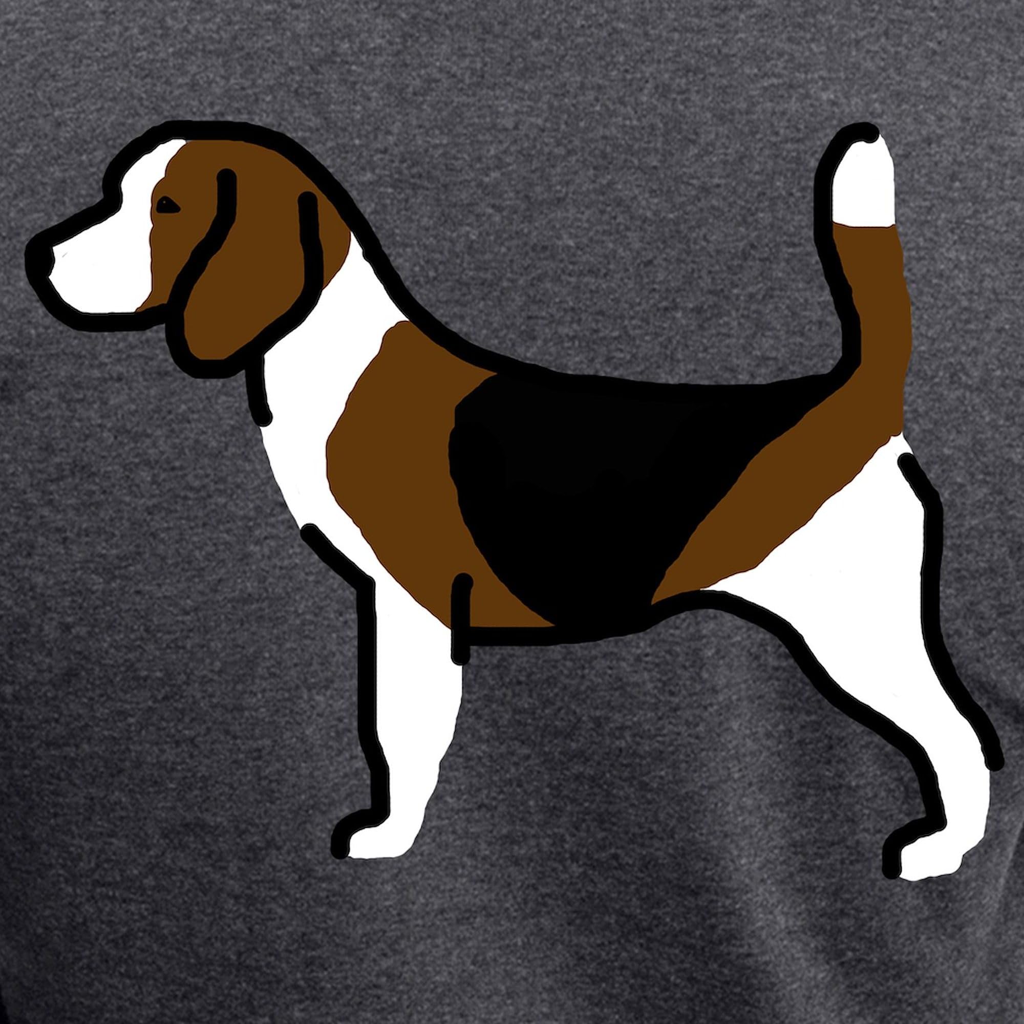 Beagle Pajamas for Women - Cozy Charcoal Sleepwear Set with Cute Dog Design | Perfect for Lounging, Sleepovers & Gifts