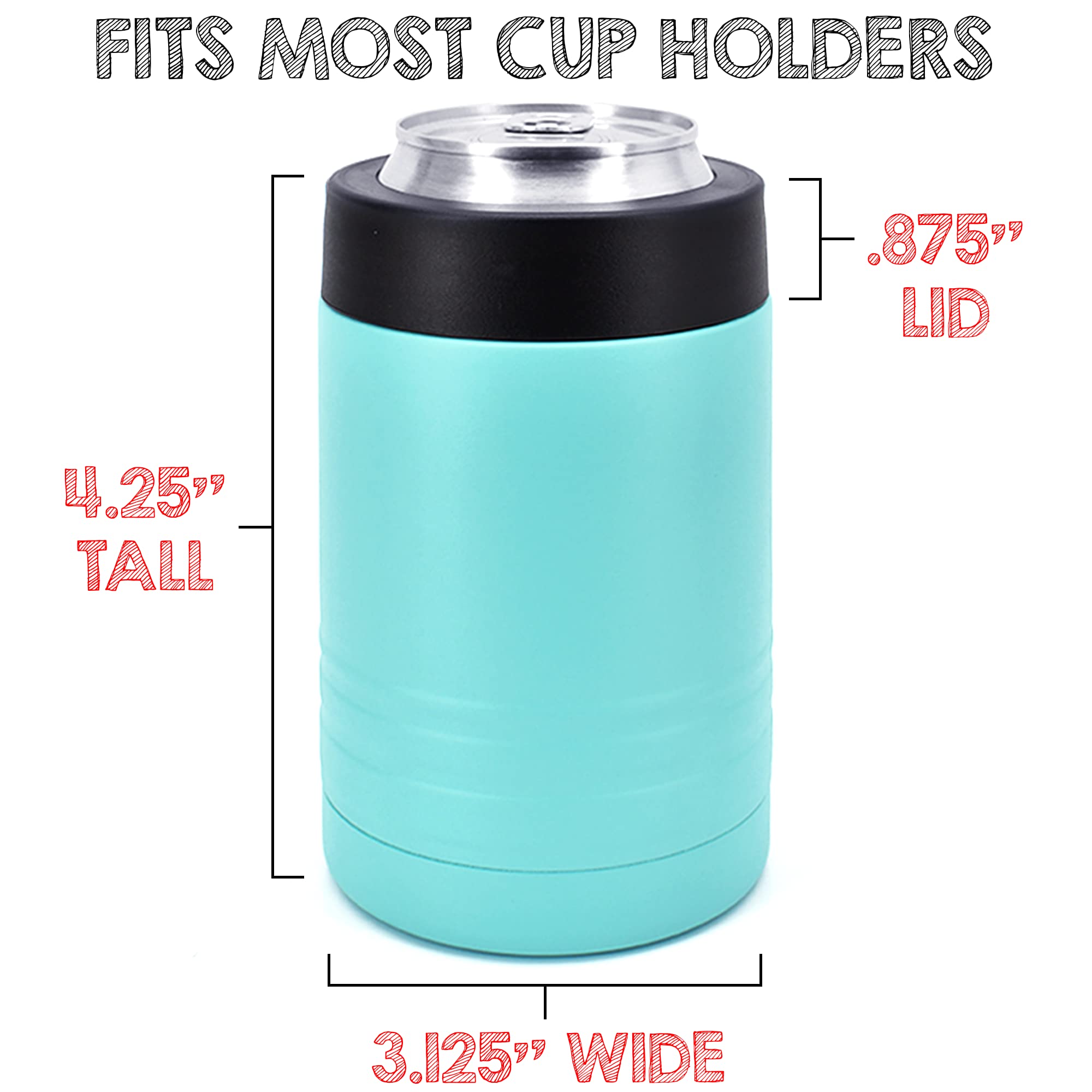 Clear Water Home Goods - 24 Pack 12 oz Stainless Steel Double Wall Vacuum Insulated Bottles - Keeps Drinks Cold for 24 Hours - Powder Coated Teal - Perfect for Camping, Picnics & Outdoor Activities