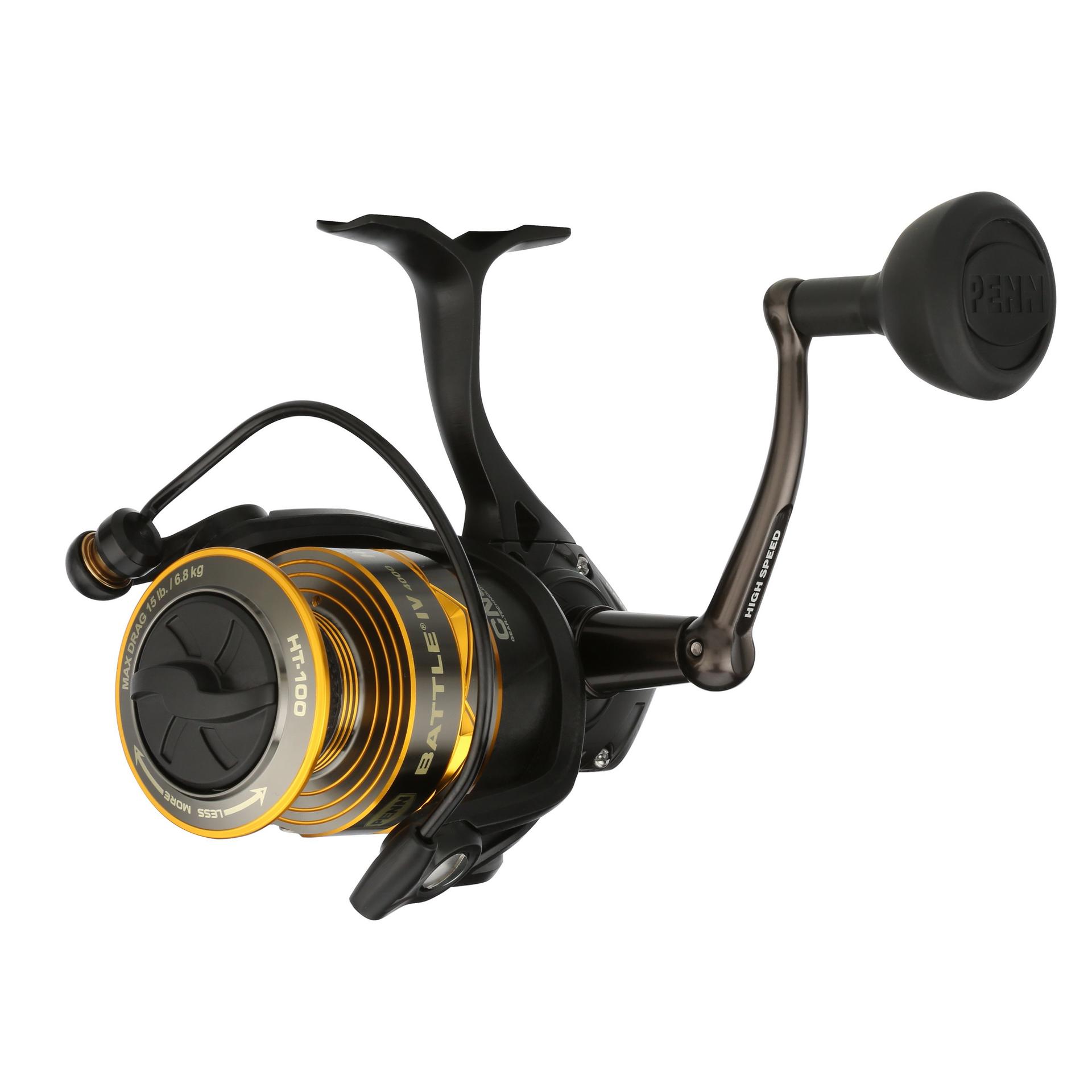 Battle IV Spinning Reel - High Performance Fishing Reel for Saltwater & Freshwater | Perfect for Bass, Trout & Offshore Fishing
