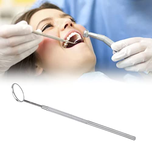 45 Degree Angle Lash Extension Mirror - Portable & Detachable Stainless Steel Eyelash Mirror Tool for Professional Makeup Artists | Perfect for Salon, Home Use & Travel Makeup Kit Accessories