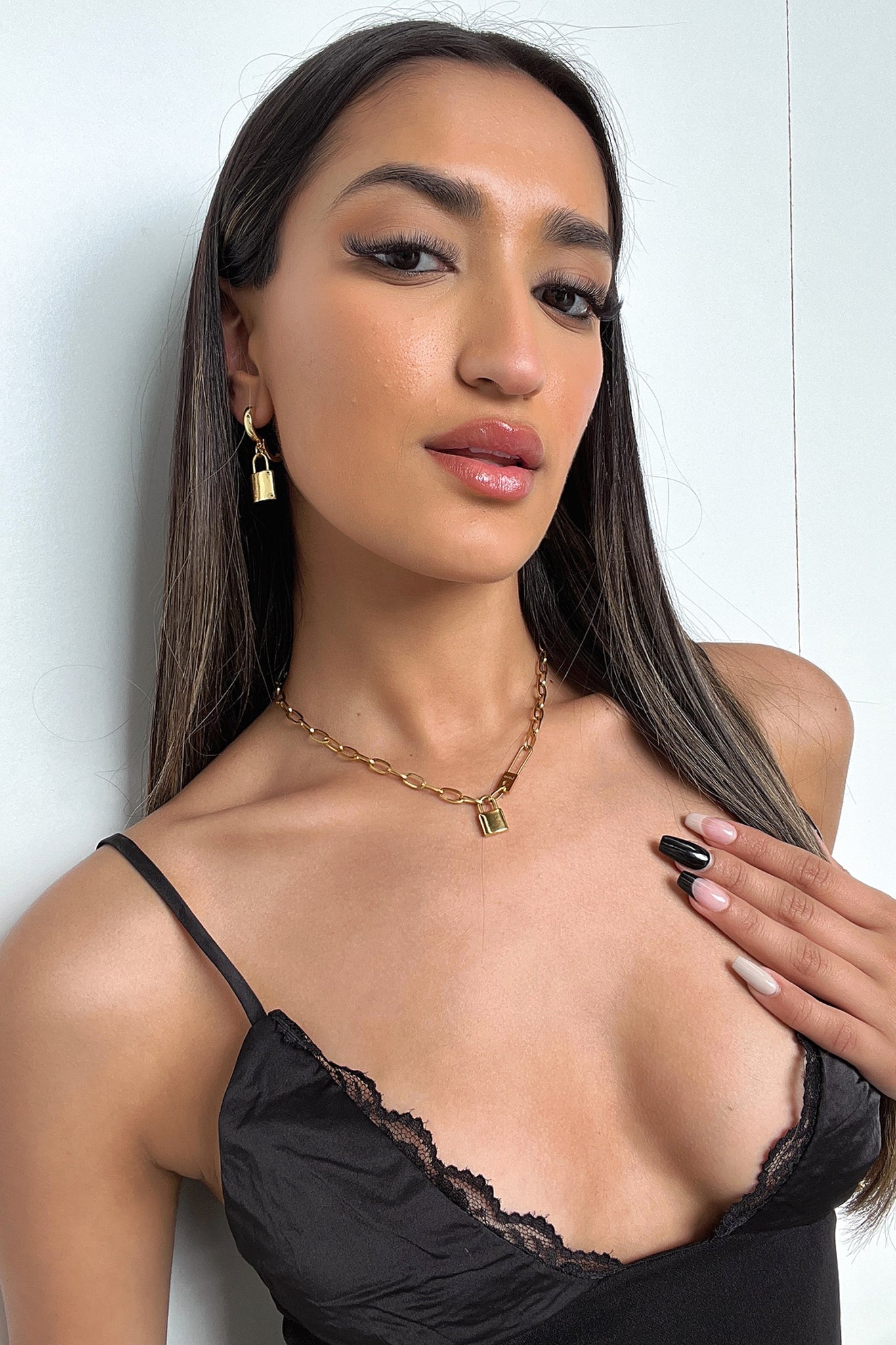 Harlem Earrings - 18k Gold Plated Hoop Earrings for Women | Elegant Everyday Jewelry for Work, Parties & Special Occasions