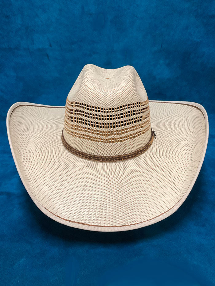 Justin JS3B30BEND Bender Straw Cowboy Hat - Ivory Western Style for Men & Women - Perfect for Rodeo, Country Music Festivals & Summer Outdoor Activities