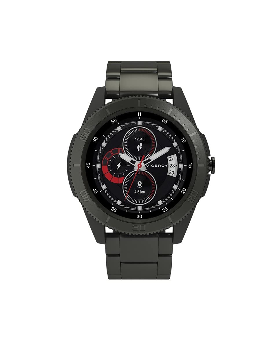 Viceroy Smartpro 41113-10 Men's Analog Digital Gray Sports Watch with Date Display - Perfect for Running, Gym Workouts & Outdoor Activities