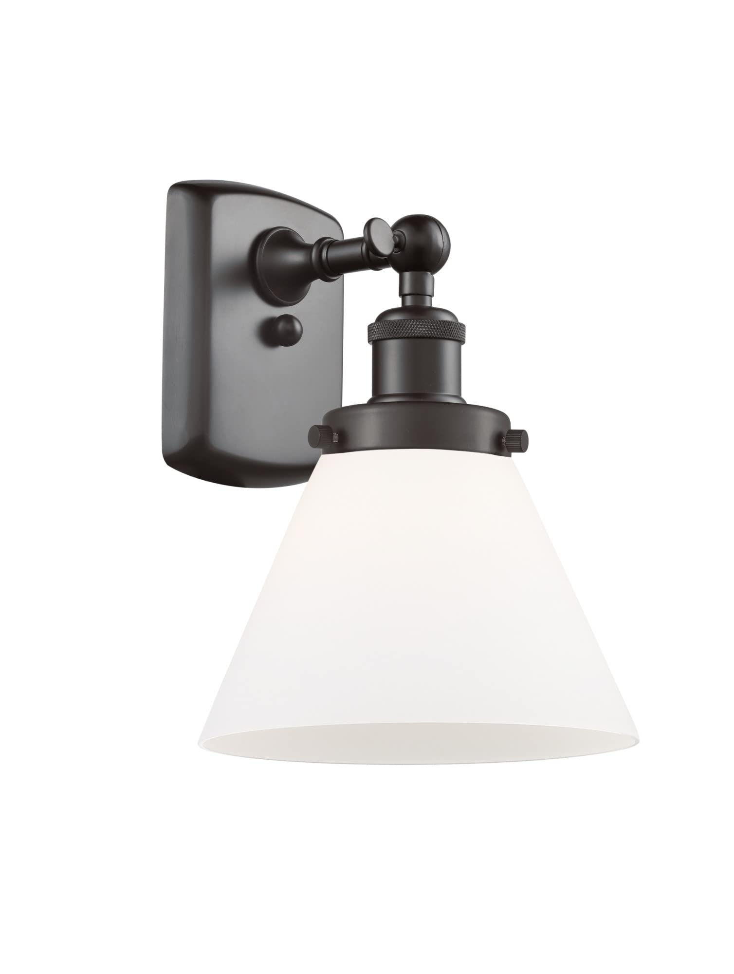 Ballston Collection Bronze & Dark Finish Transitional One Light Wall Sconce - Elegant Lighting for Bedroom, Hallway, or Entryway (Model 916-1W-OB-G41)