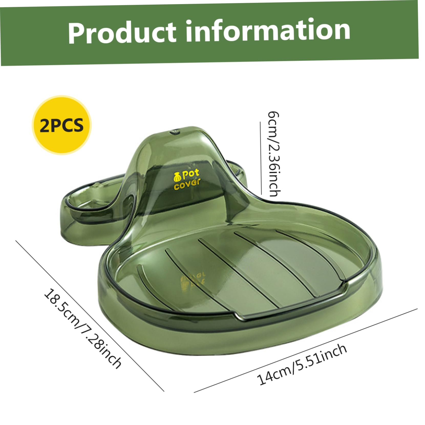 2-Pack Multifunctional Kitchen Lid Holder & Spoon Rest - Stove Top Organizer for Pots, Pans & Utensils - Prevents Water Drips & Keeps Countertops Clean - Perfect for Cooking, Baking & Kitchen Organization